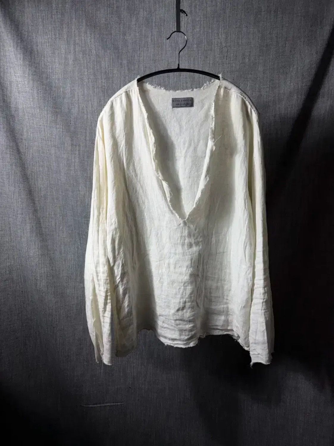 Elena Dawson Elena Dawson Linen Long Sleeve Tee Size US M / EU 48-50 / 2 - 1 Thumbnail