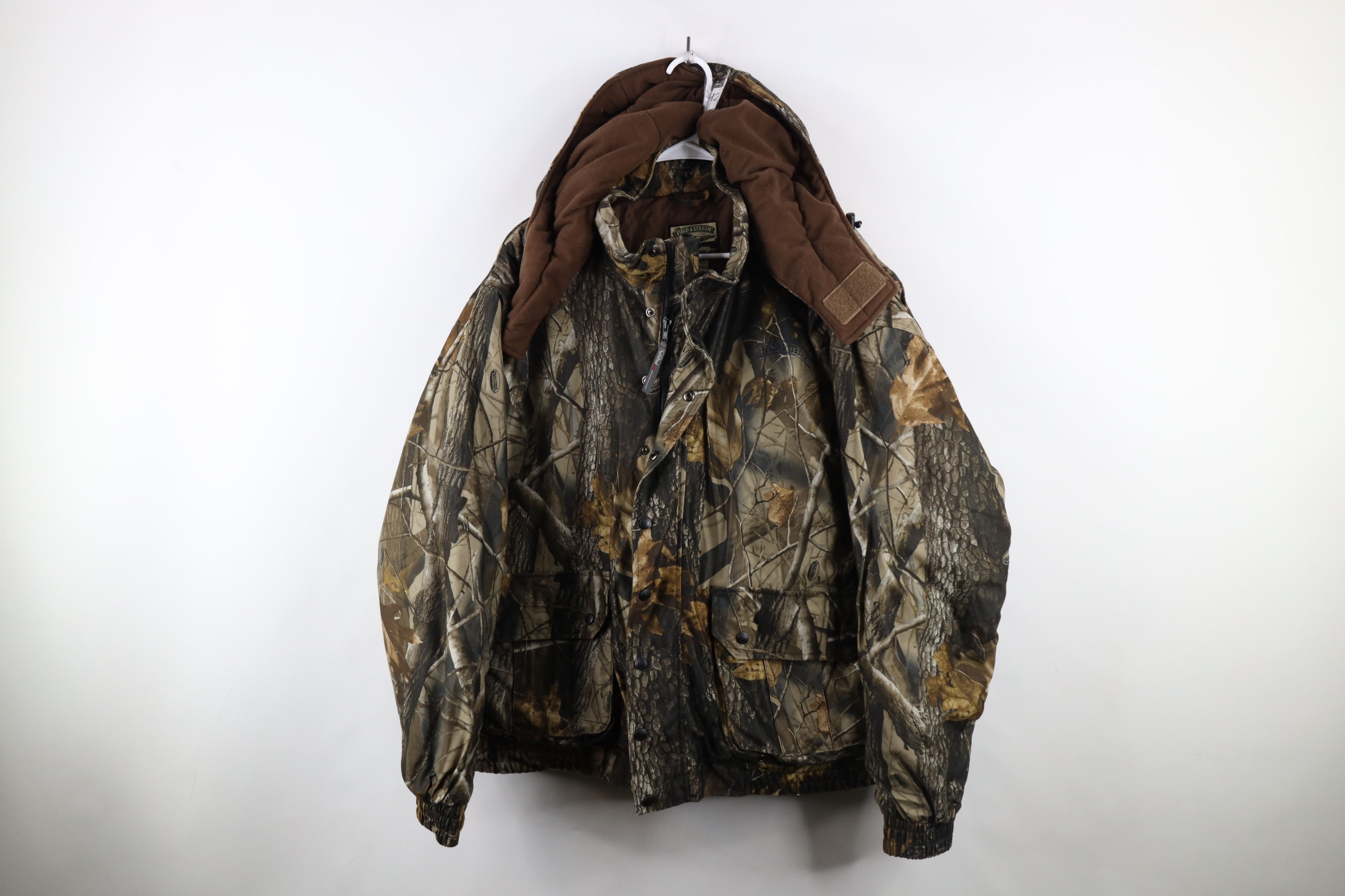 Vintage Vintage 90s Streetwear Soft Cloth Hooded Puffer Jacket Size US XXL / EU 58 / 5 - 1 Thumbnail