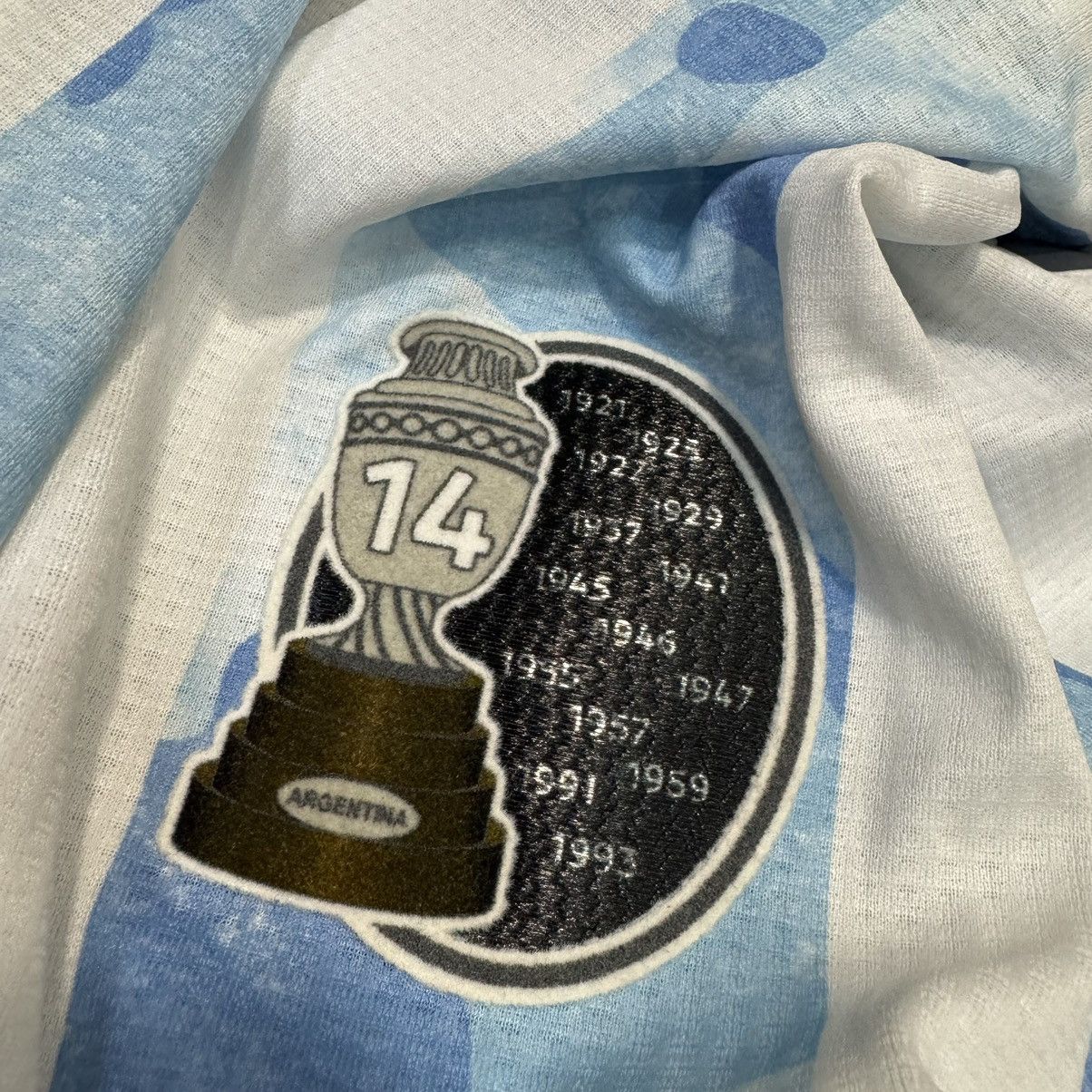 Adidas Argentina 2021 Copa America player issue Final #10 Messi Size US M / EU 48-50 / 2 - 8 Thumbnail