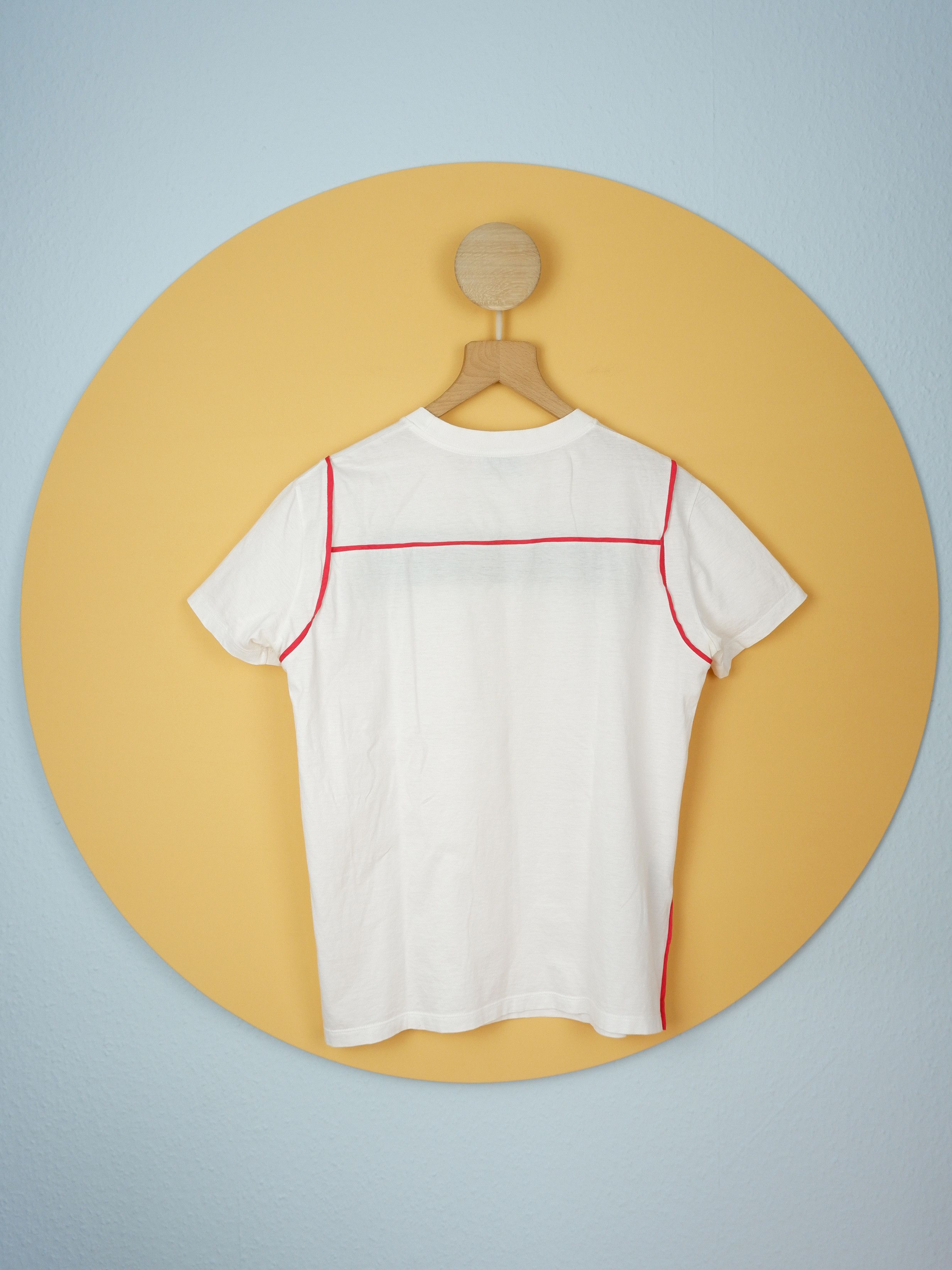 Prada Last drop! Prada t-shirt with silk red piping SS16 Size US S / EU 44-46 / 1 - 4 Thumbnail