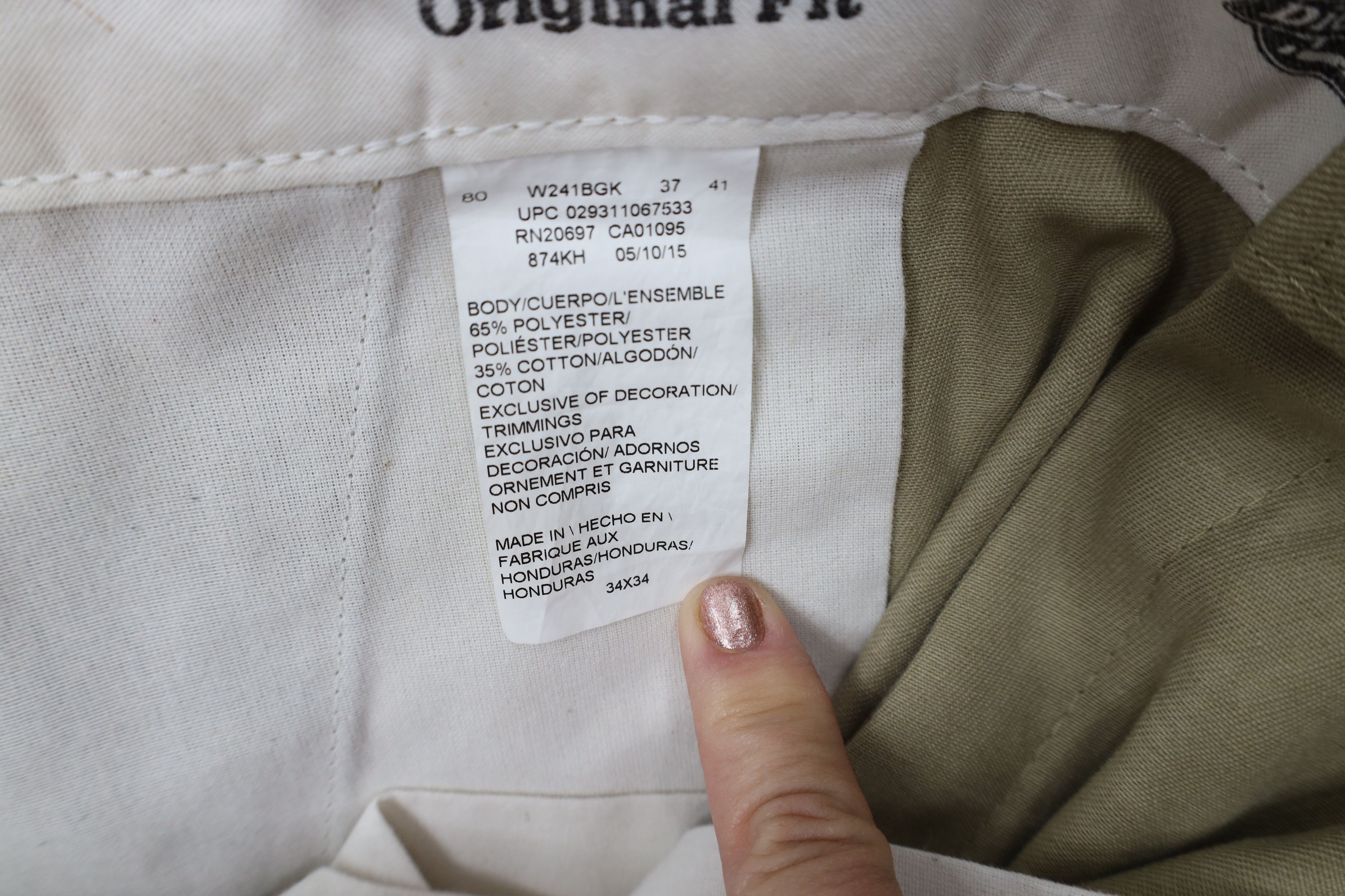 Dickies Vintage Y2K Dickies Original Wide Leg Workwear Pants Beige Size US 34 / EU 50 - 6 Thumbnail