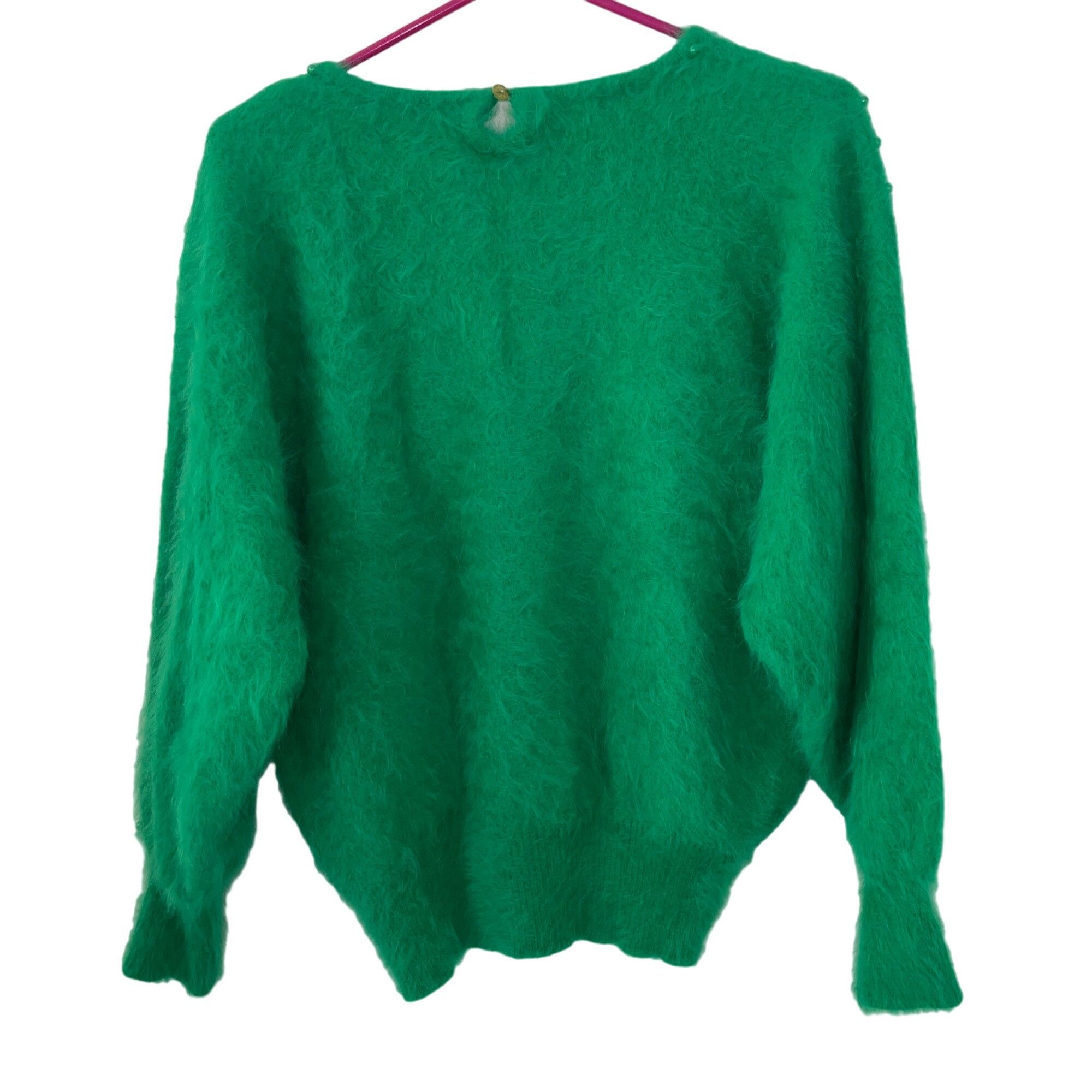 Vintage Vintage Womens Sweater Size Medium Green Size M / US 6-8 / IT 42-44 - 2 Thumbnail