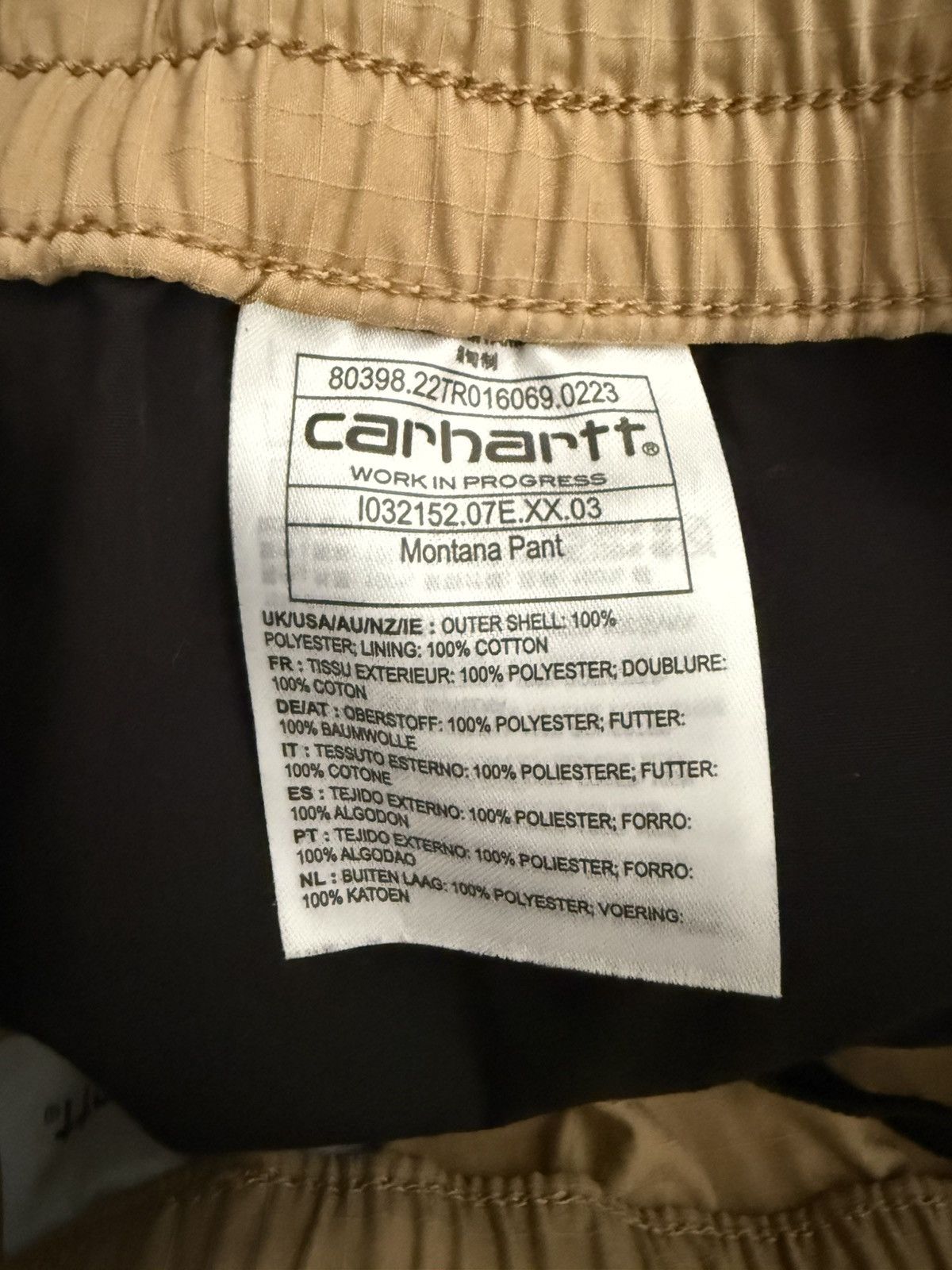 Carhartt Wip Carhartt Montana Pants Size US 35 - 7 Thumbnail