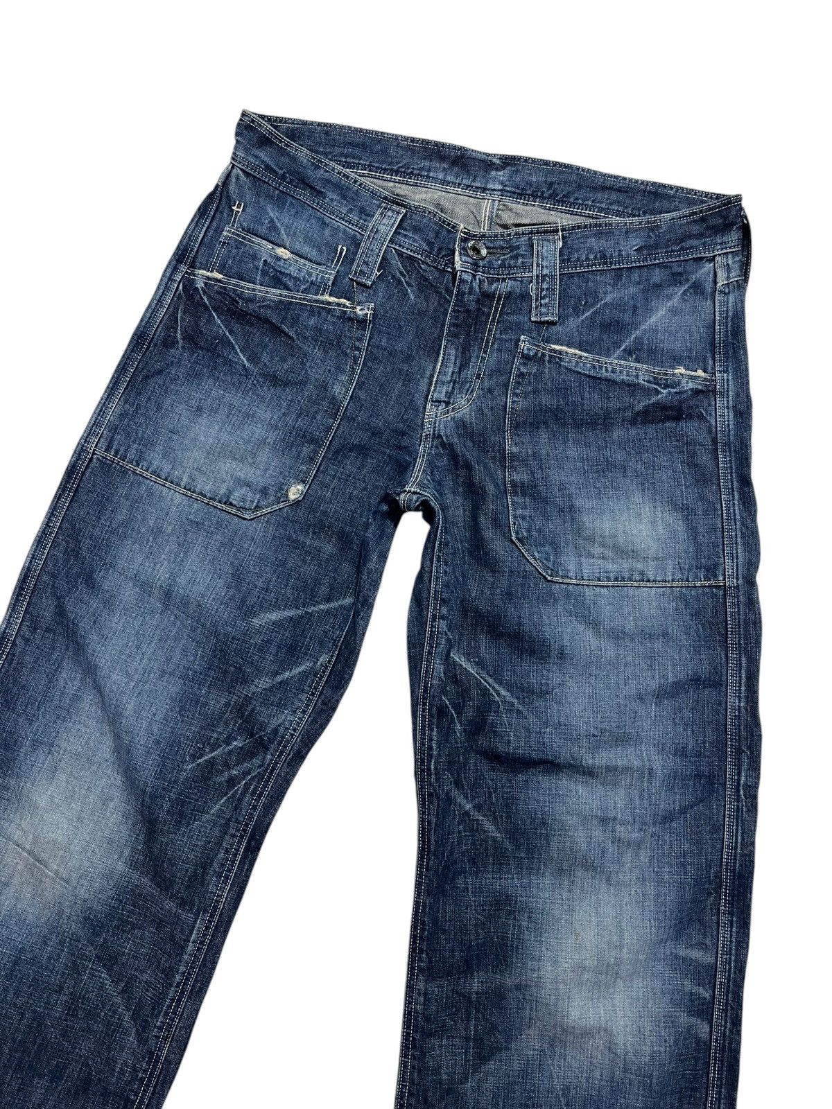 Designer × Japanese Brand × Vintage DMG JAPANESE BRAND DENIM PANT Size US 31 - 3 Thumbnail