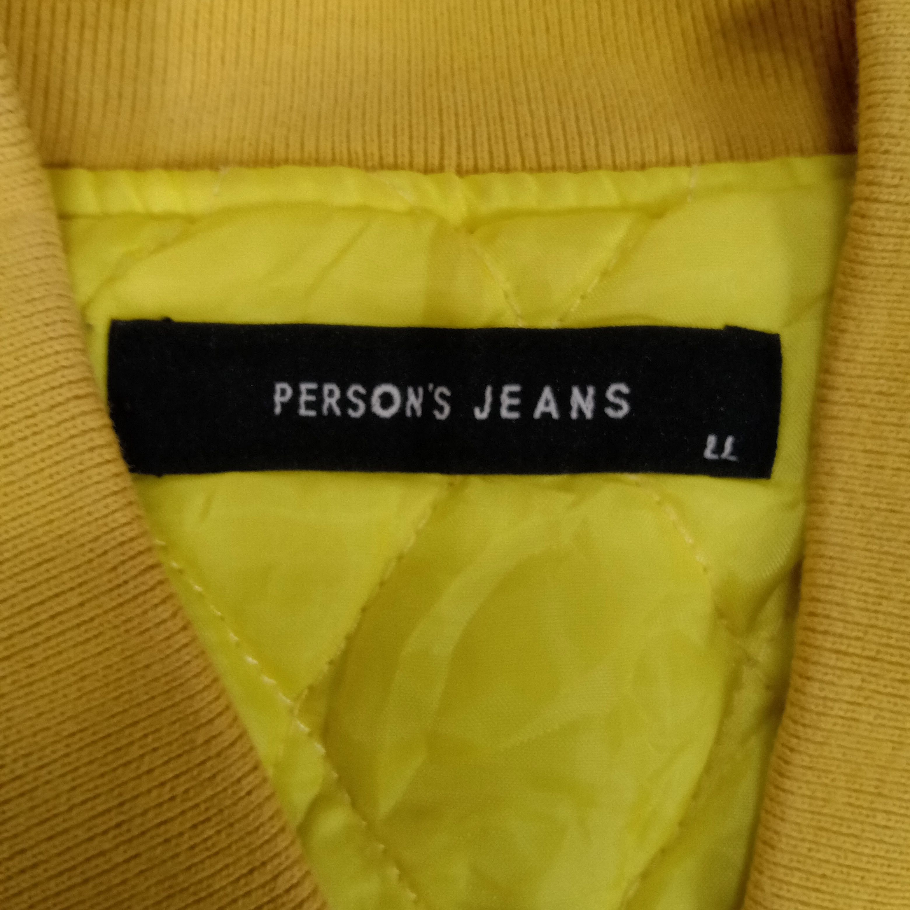 PERSON'S × Vintage Person's Jeans Japanese Brand Varsity Sweater Size US L / EU 52-54 / 3 - 5 Thumbnail