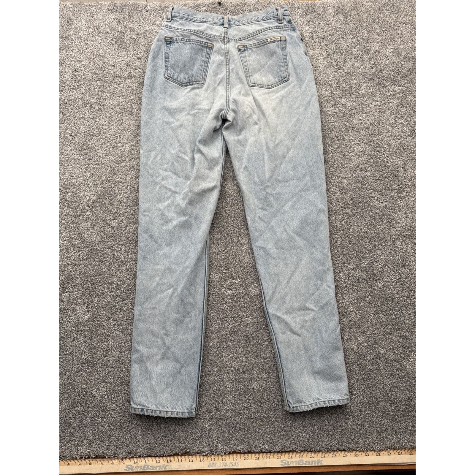 Other Vintage 90s Y2K Mom Jeans Womens Size 13 Long Rigid Grunge Size 30" / US 8 / IT 44 - 10 Thumbnail