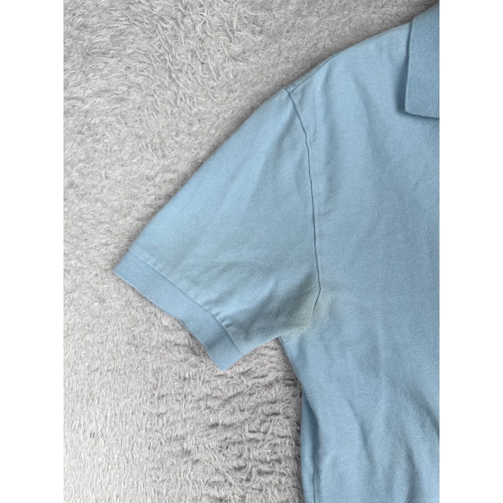 Ralph Lauren VINTAGE Ralph Lauren Polo Shirt Men Small Blue Cotton Short Sleeve Polo Shirt Slim Fit America Sports 90s Mens Size US S / EU 44-46 / 1 - 3 Thumbnail