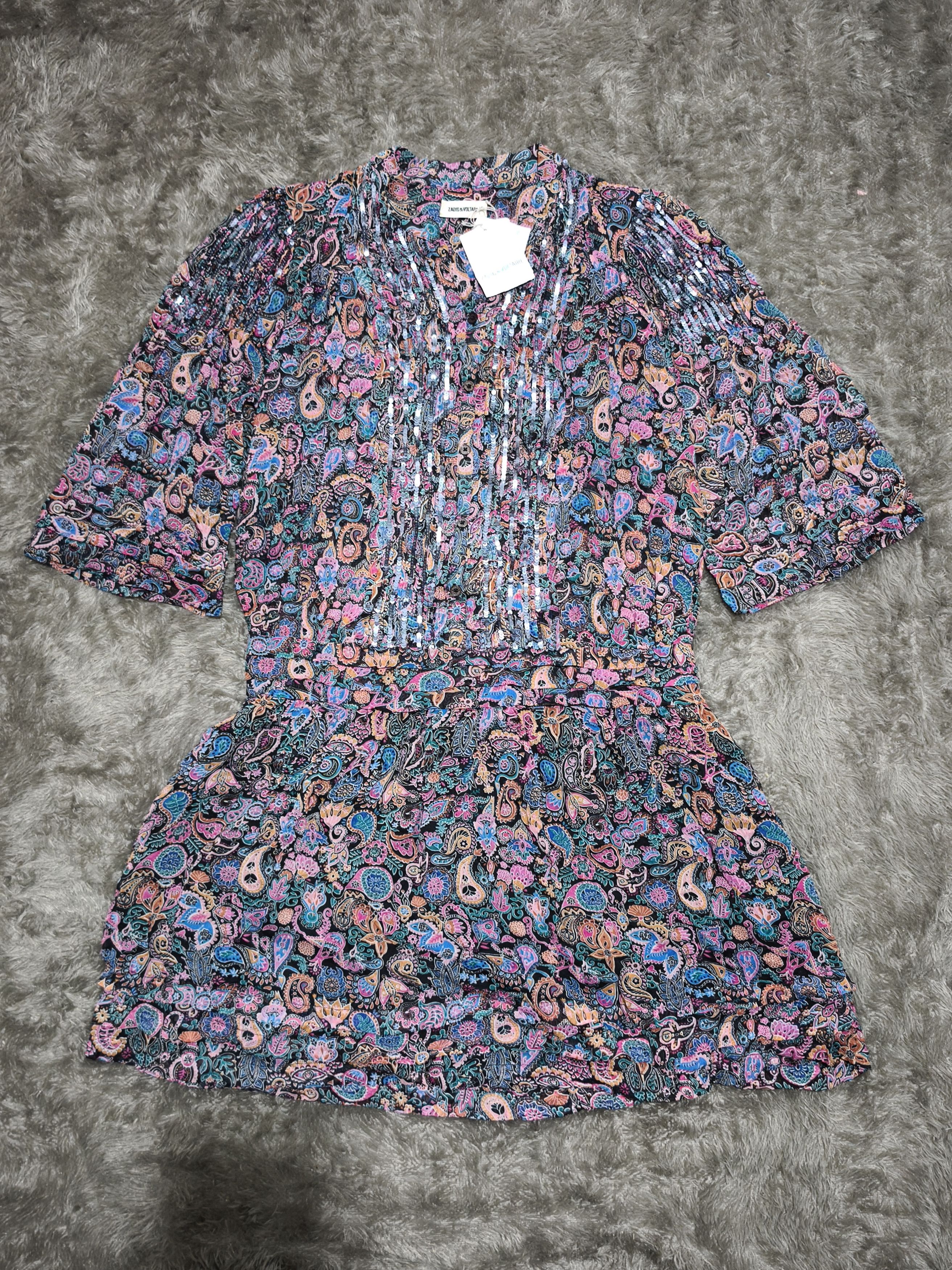 Zadig & Voltaire Zadig Voltaire Rimo Shirt Dress Size S / US 4 / IT 40 - 1 Thumbnail