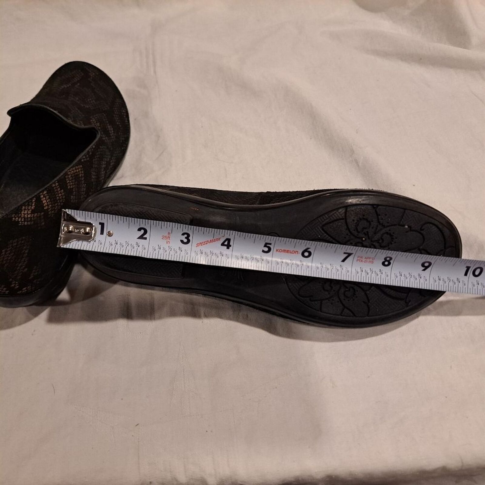 Dansko Dansko black leather slip-on loafers lace design size US 7.5 Size US 7.5 / IT 37.5 - 3 Thumbnail