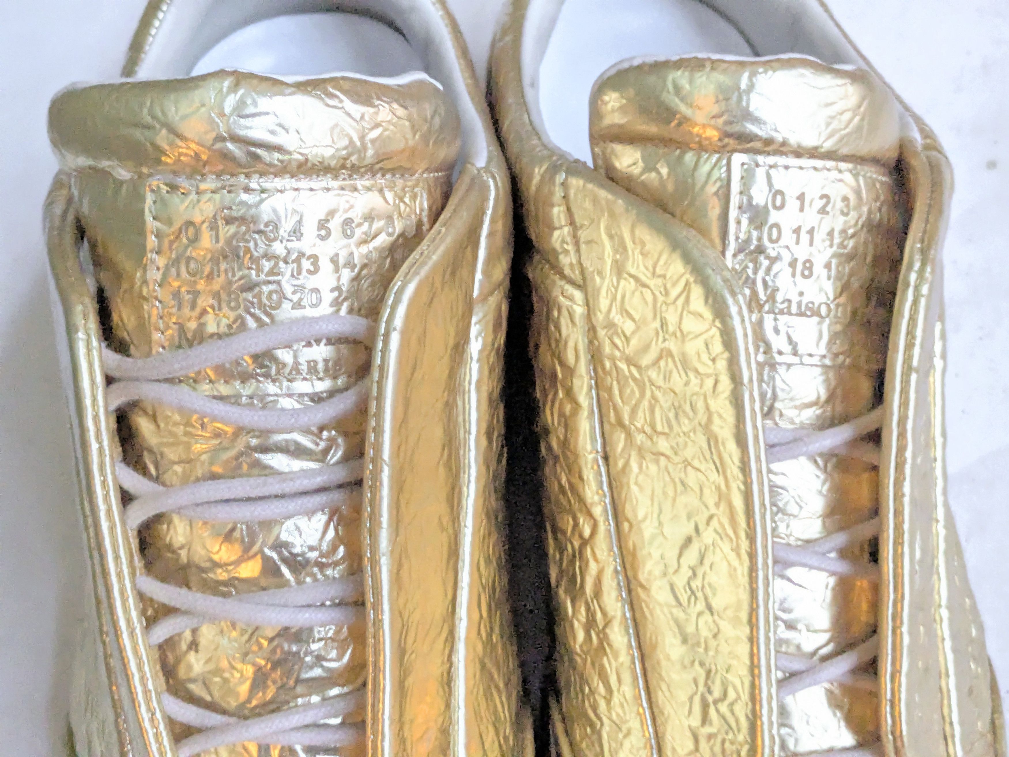Maison Margiela Maison Margiela Future Gold 9 42 Low Tops Leather Size US 9 / EU 42 - 8 Thumbnail