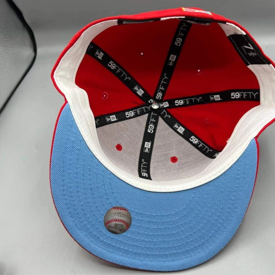 New Era Los Angeles LA Dodgers Hat Men 7 5/8 59Fifty New Era Fitted Size ONE SIZE - 2 Thumbnail