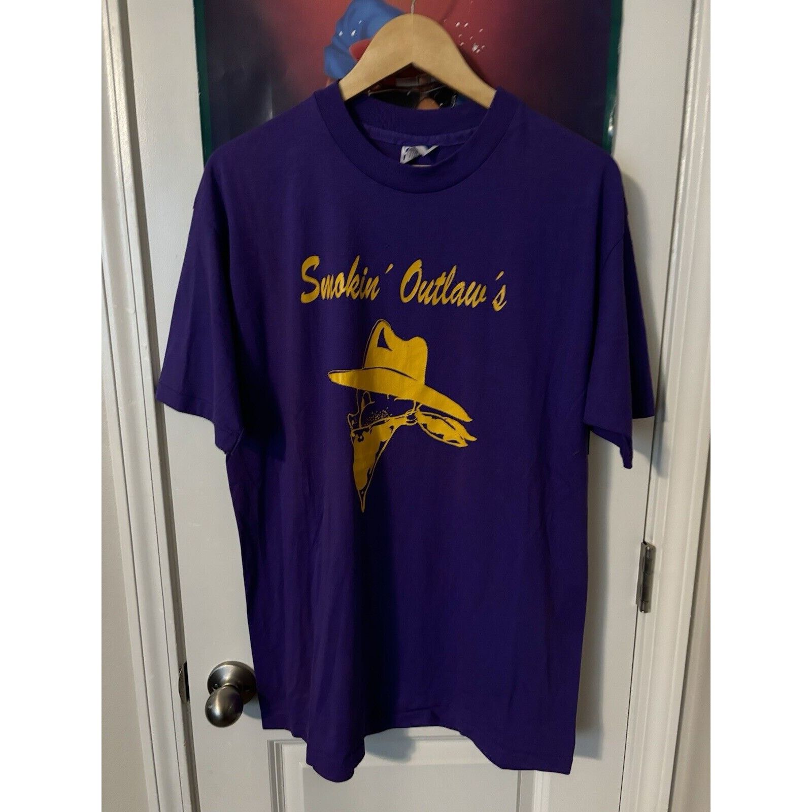 Other Vintage purple smokin outlaws faded T-shirt Size Xl Bandit Size US XL / EU 56 / 4 - 1 Thumbnail