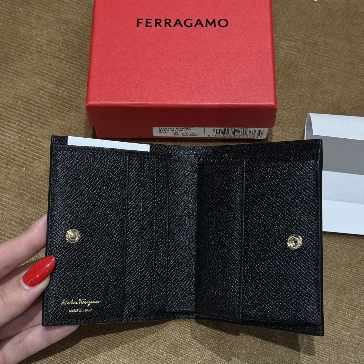 Salvatore Ferragamo Salvatore Ferragamo Gancini Wallet Size ONE SIZE - 3 Thumbnail