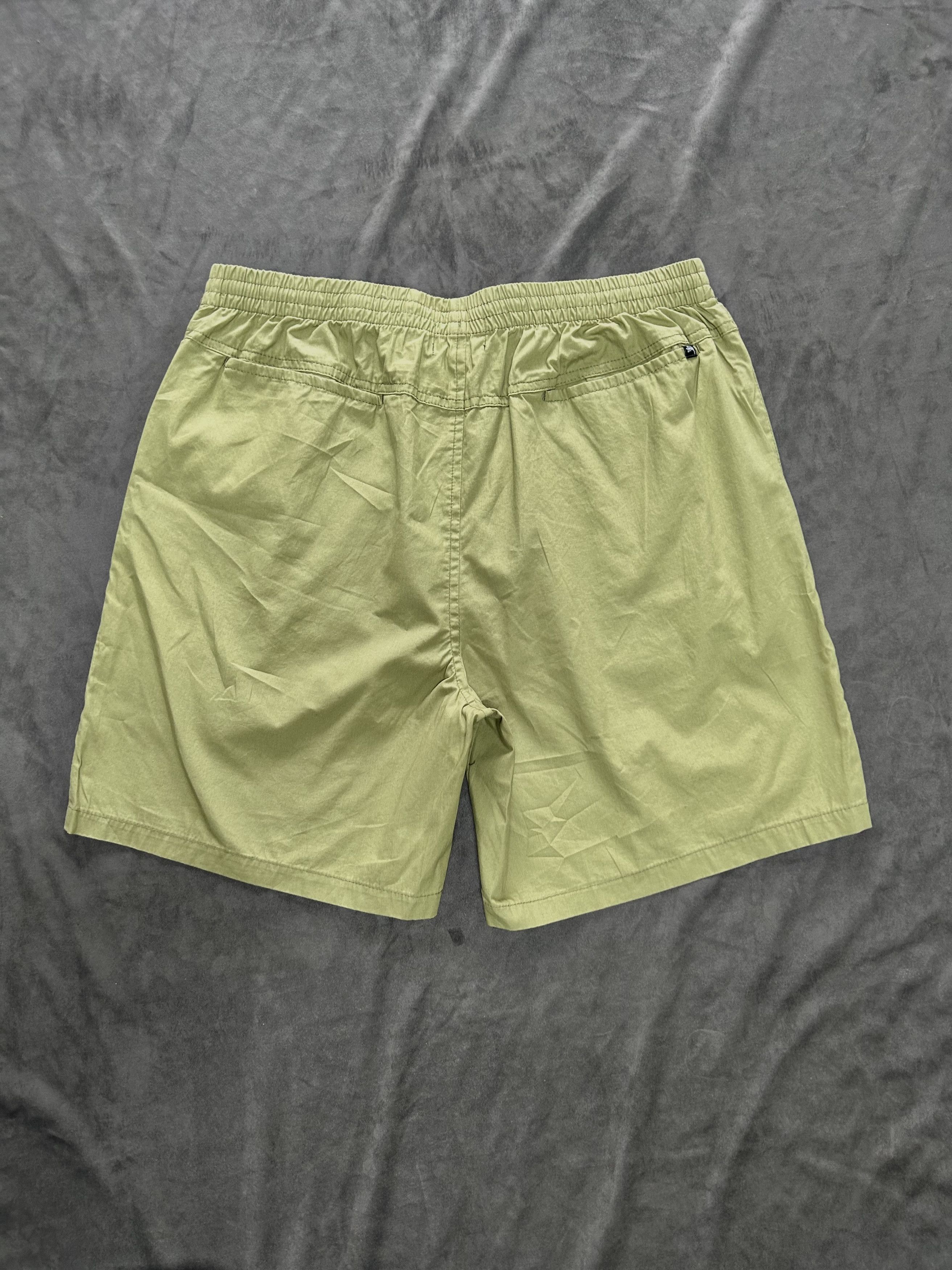 Stussy Deadstock Stussy Classic Logo Olive Green Shorts 34 X-Large Size US 34 / EU 50 - 7 Thumbnail