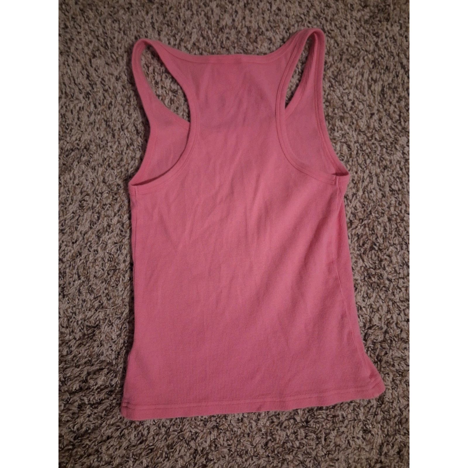 Victoria's Secret Victoria's Secret PINK Pink Women's Ribbed Tank Top Cotton M Size M / US 6-8 / IT 42-44 - 3 Thumbnail