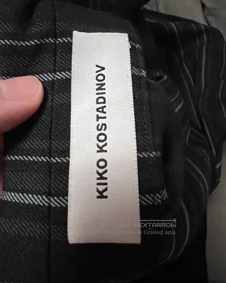 Kiko Kostadinov Kiko Kostadinov 19FW Midnight Striped Shirt, Wool Striped Size US M / EU 48-50 / 2 - 5 Thumbnail