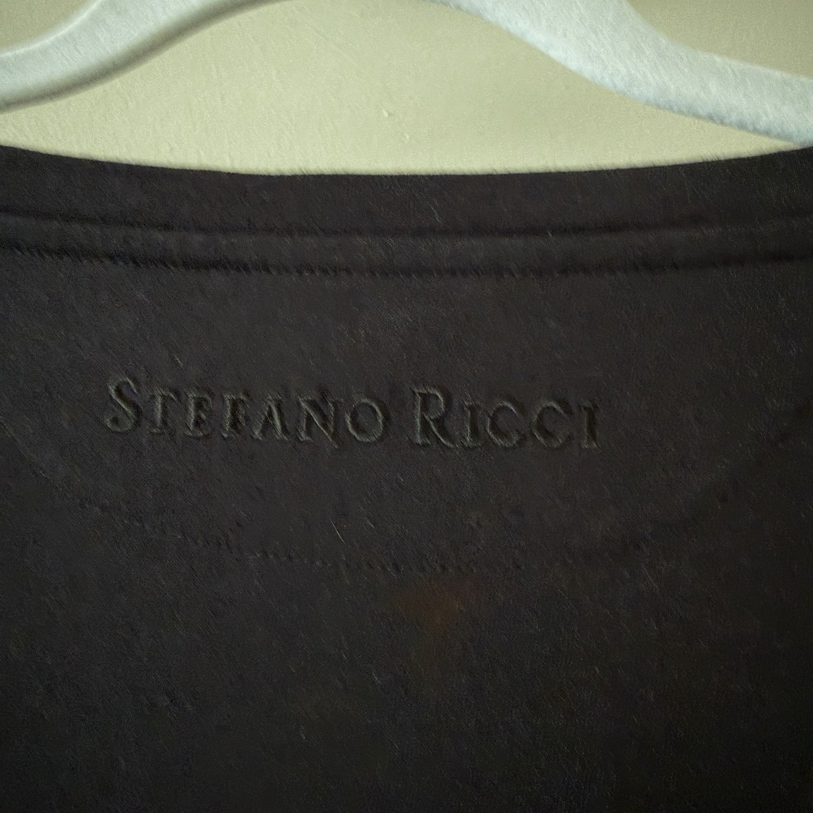 Stefano Ricci NWT Stefano Ricci T-shirt Embroidered SR Logo Size L Black 1 Size US L / EU 52-54 / 3 - 11 Thumbnail