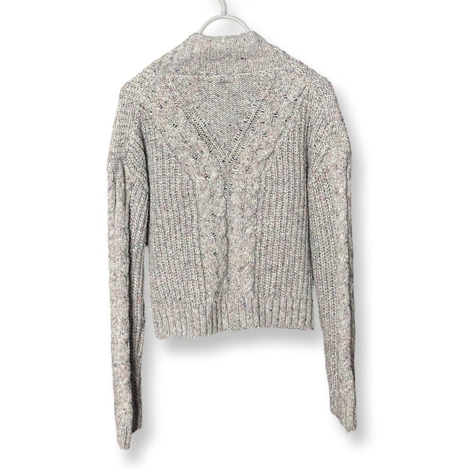 Prana PrAna Laurel Creek Quarter Zip Sweater In Pebble Grey Size XS / US 0-2 / IT 36-38 - 4 Thumbnail