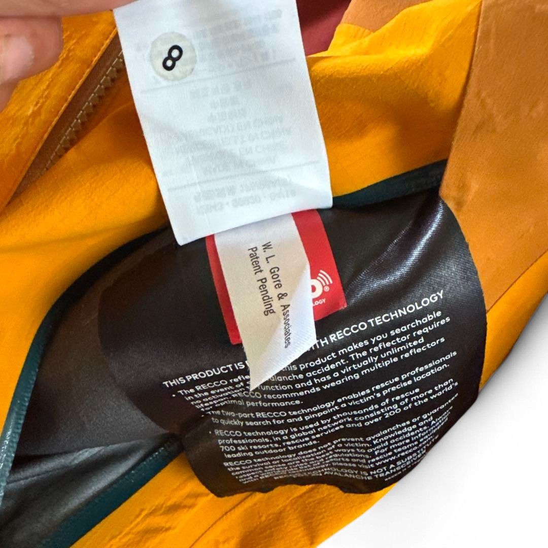 Arc'teryx Arc'teryx - S Rush Jacket Orange Water Resistant Goretex Size US S / EU 44-46 / 1 - 8 Thumbnail