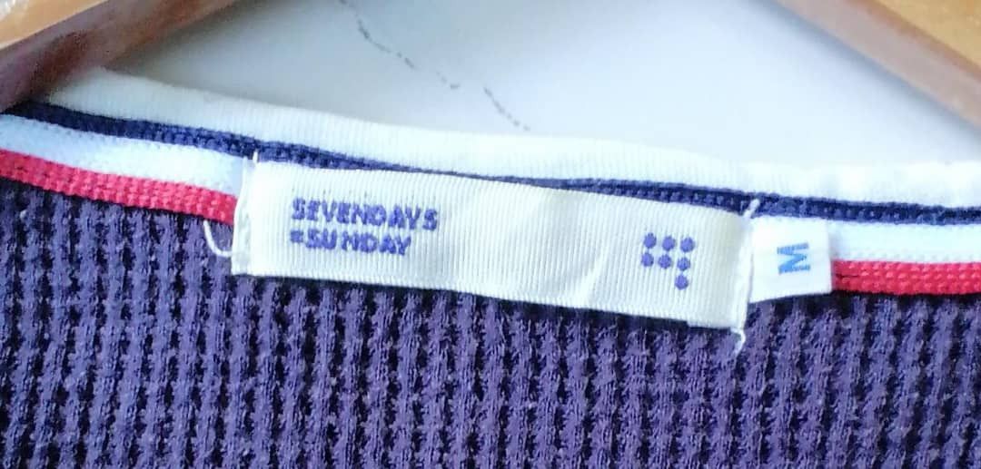 Homespun Knitwear Vintage Sevenday Sunday Purple Knitwear Size US L / EU 52-54 / 3 - 2 Thumbnail