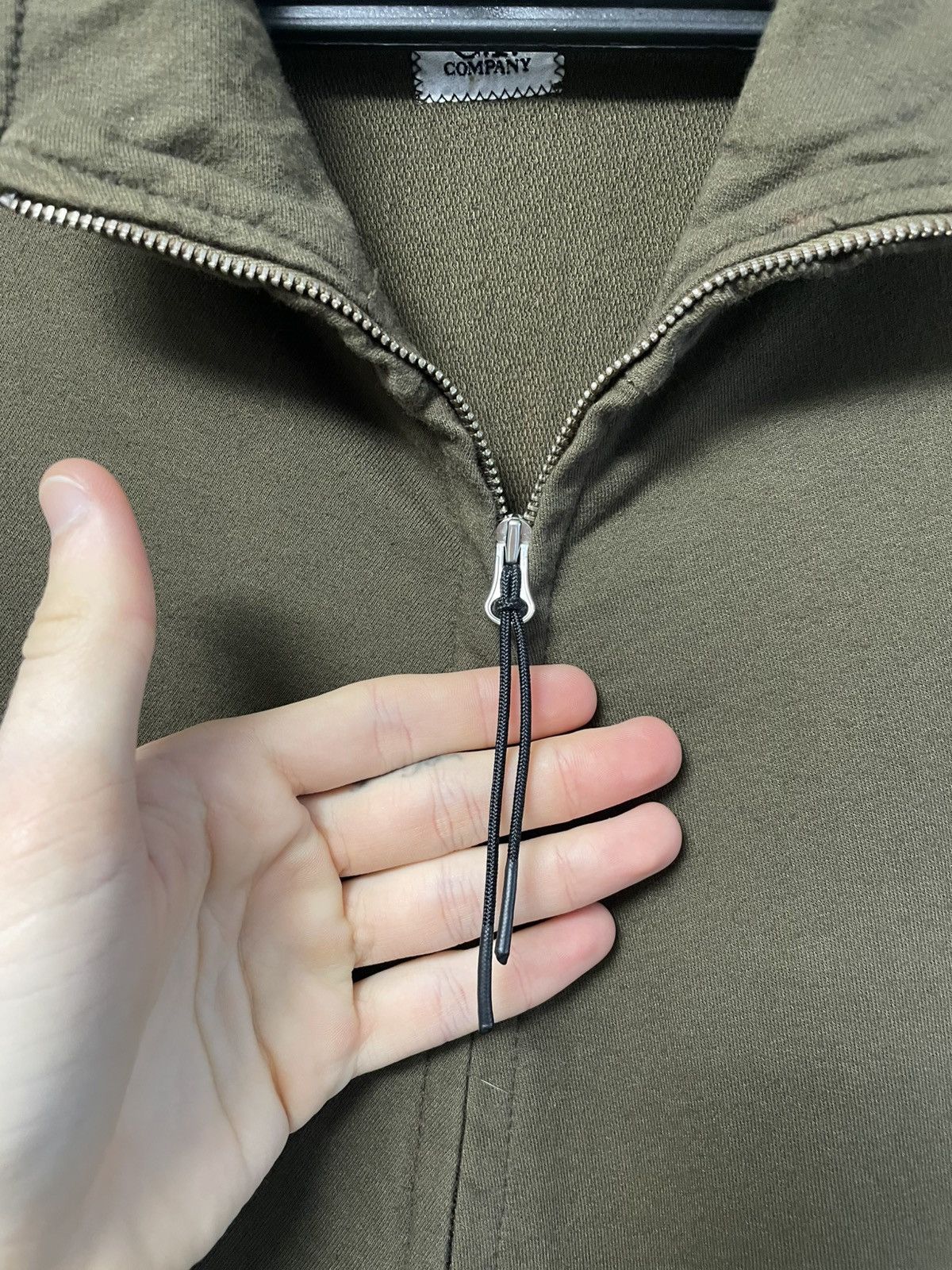 C.P. Company Vintage Style C.P. Company Olive Sweatshirt Zip Jacket Size US L / EU 52-54 / 3 - 8 Thumbnail