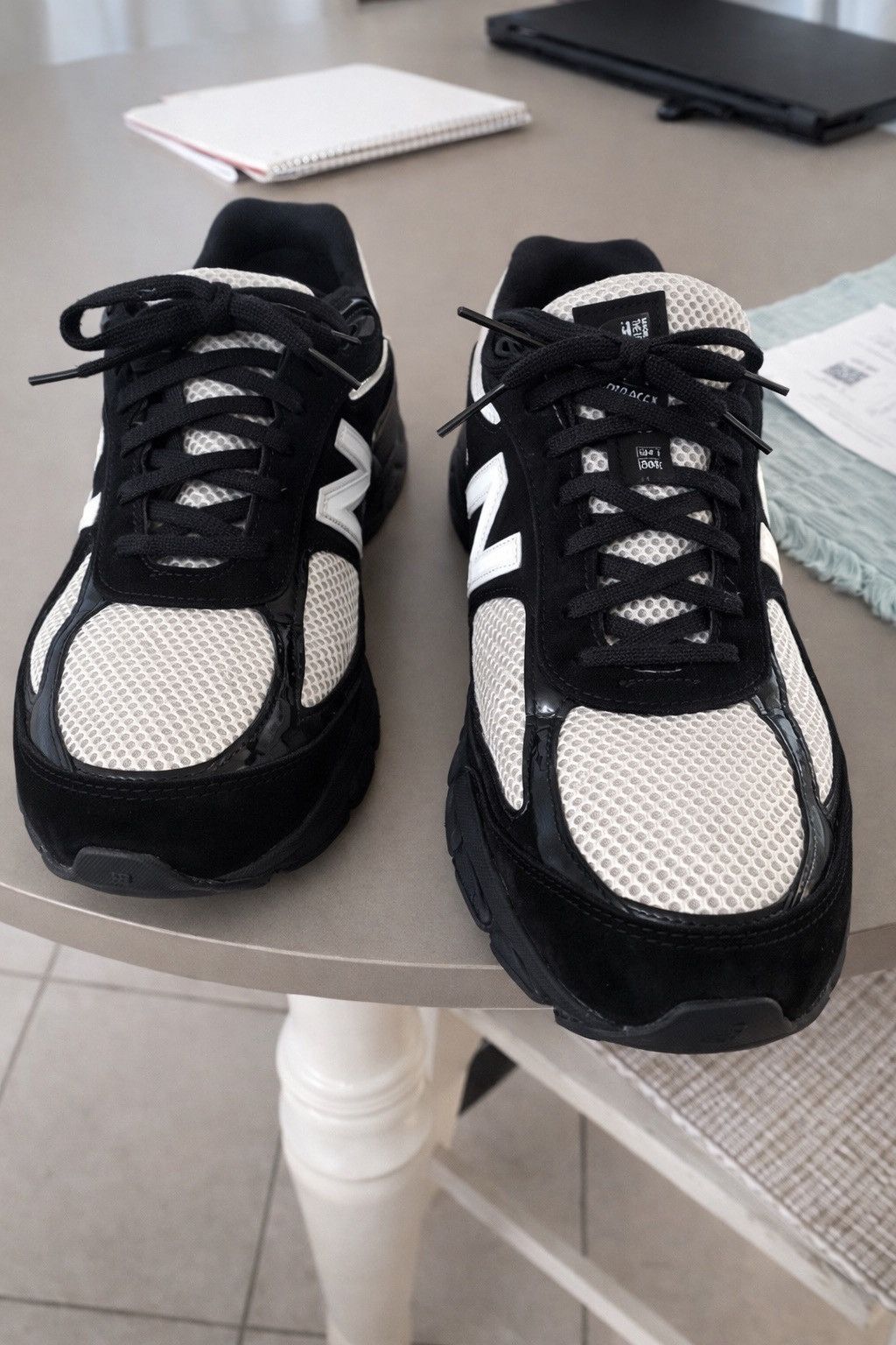 New Balance New Balance jfg joe freshgoods black and white 990v4 Size US 10.5 / EU 43-44 - 1 Thumbnail