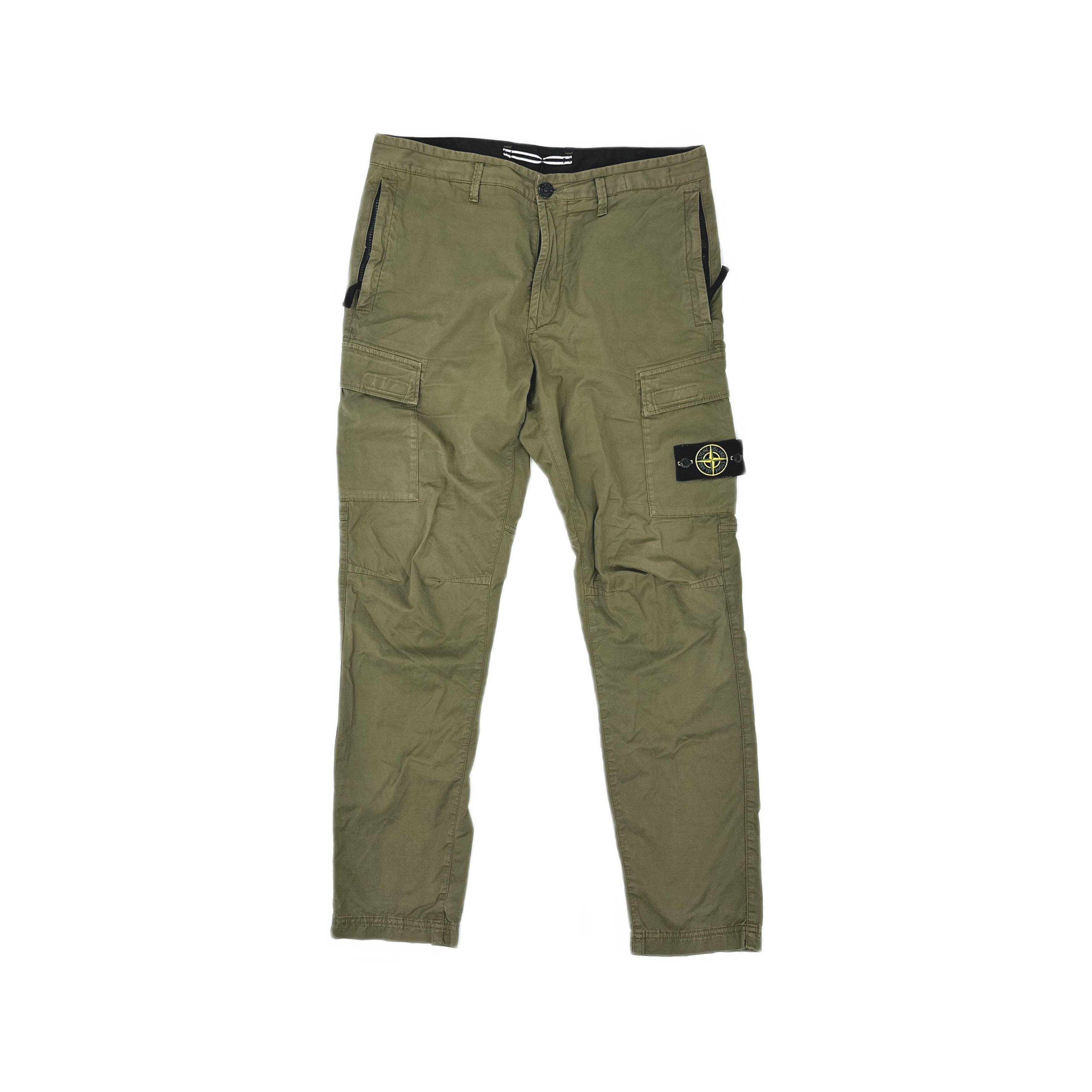 Stone Island Stone Island Compass Patch Cargo Pants Size 33 Size US 33 - 1 Thumbnail