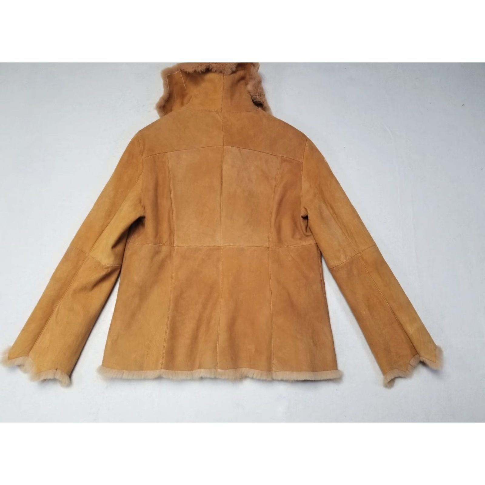 Vintage VINTAGE Wilson's Soft Shell Rabbit Fur Coat Jacket Button Up Women's XL Coat Size XL / US 12-14 / IT 48-50 - 2 Thumbnail