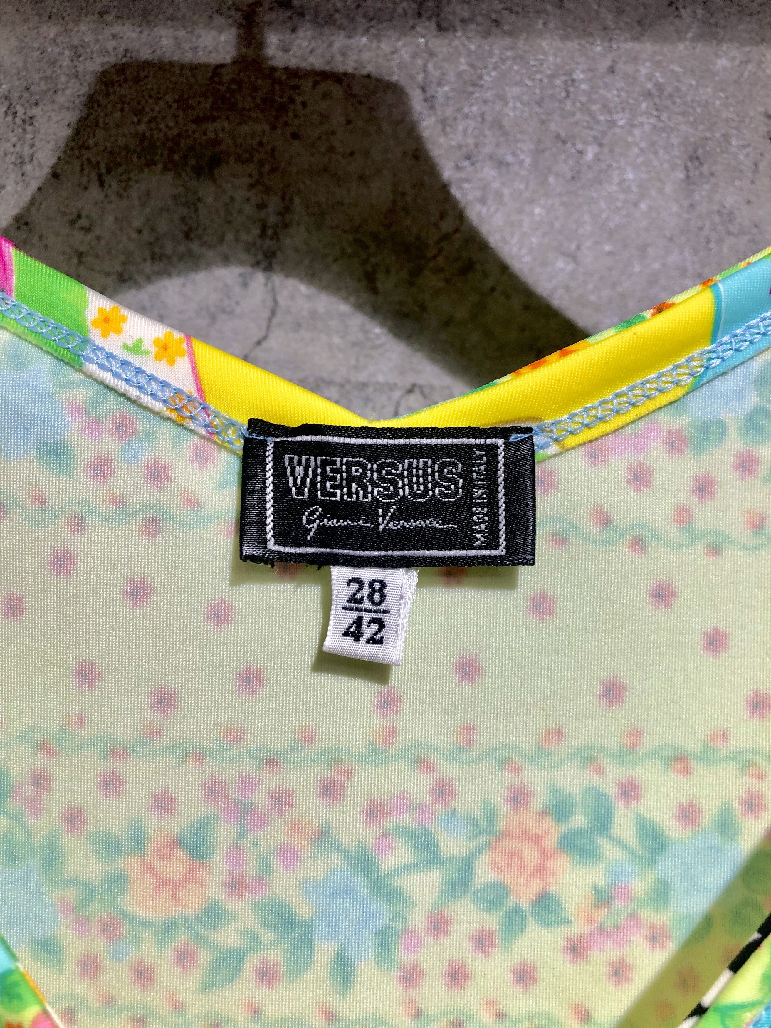 Versus 🍋 ARCHIVAL TREASURE: THE SPIRIT OF GIANNI VERSACE 🍋 Size XS / US 0-2 / IT 36-38 - 8 Thumbnail