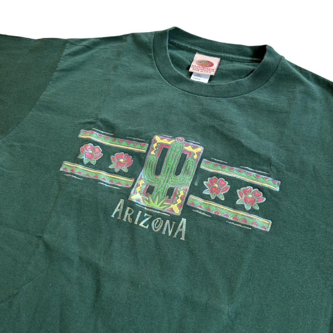 Vintage Vintage Single Stitch Arizona T-Shirt Size US L / EU 52-54 / 3 - 1 Thumbnail