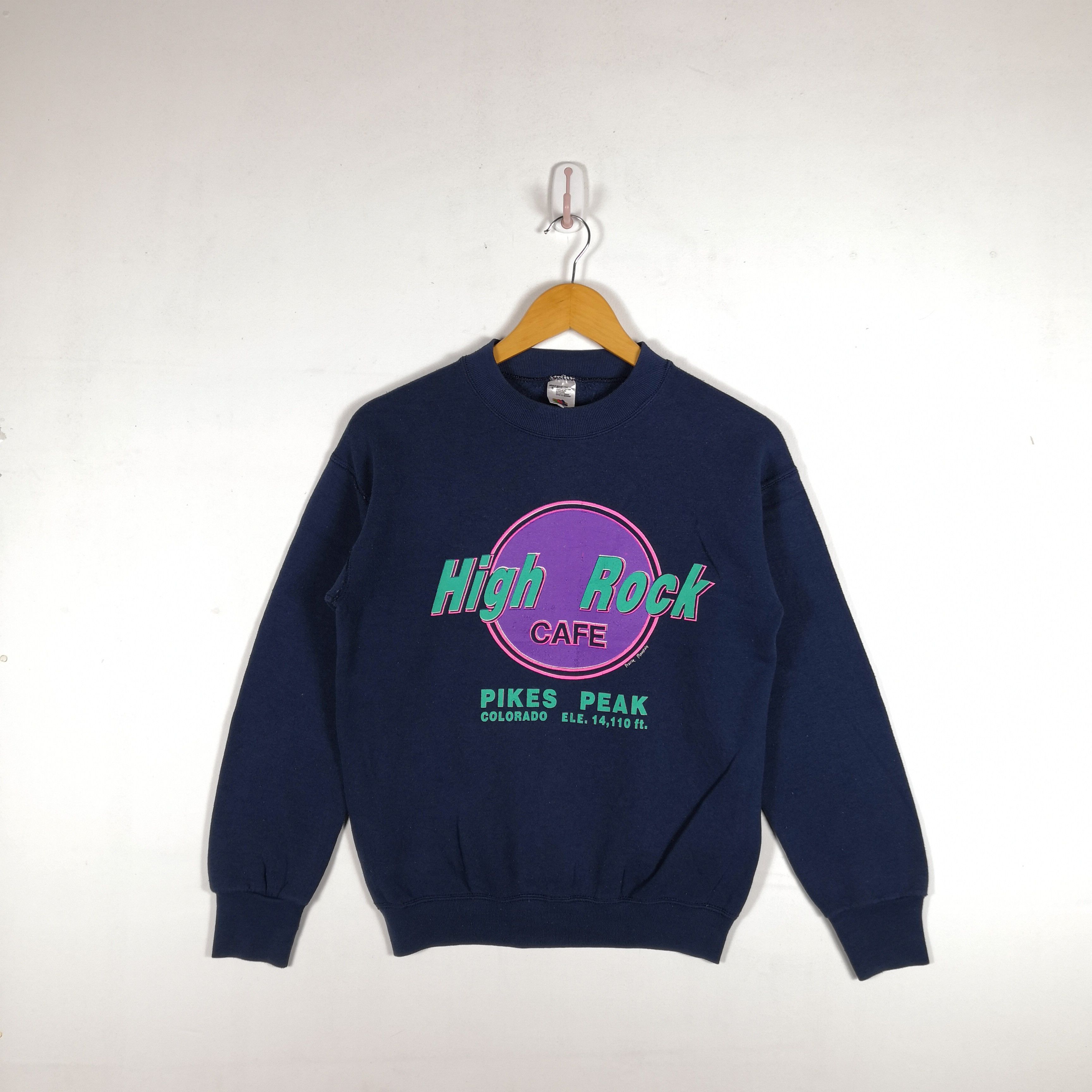 Vintage Vintage High Rock Cafe alike Hard Rock Cafe Sweater Size US S / EU 44-46 / 1 - 1 Thumbnail
