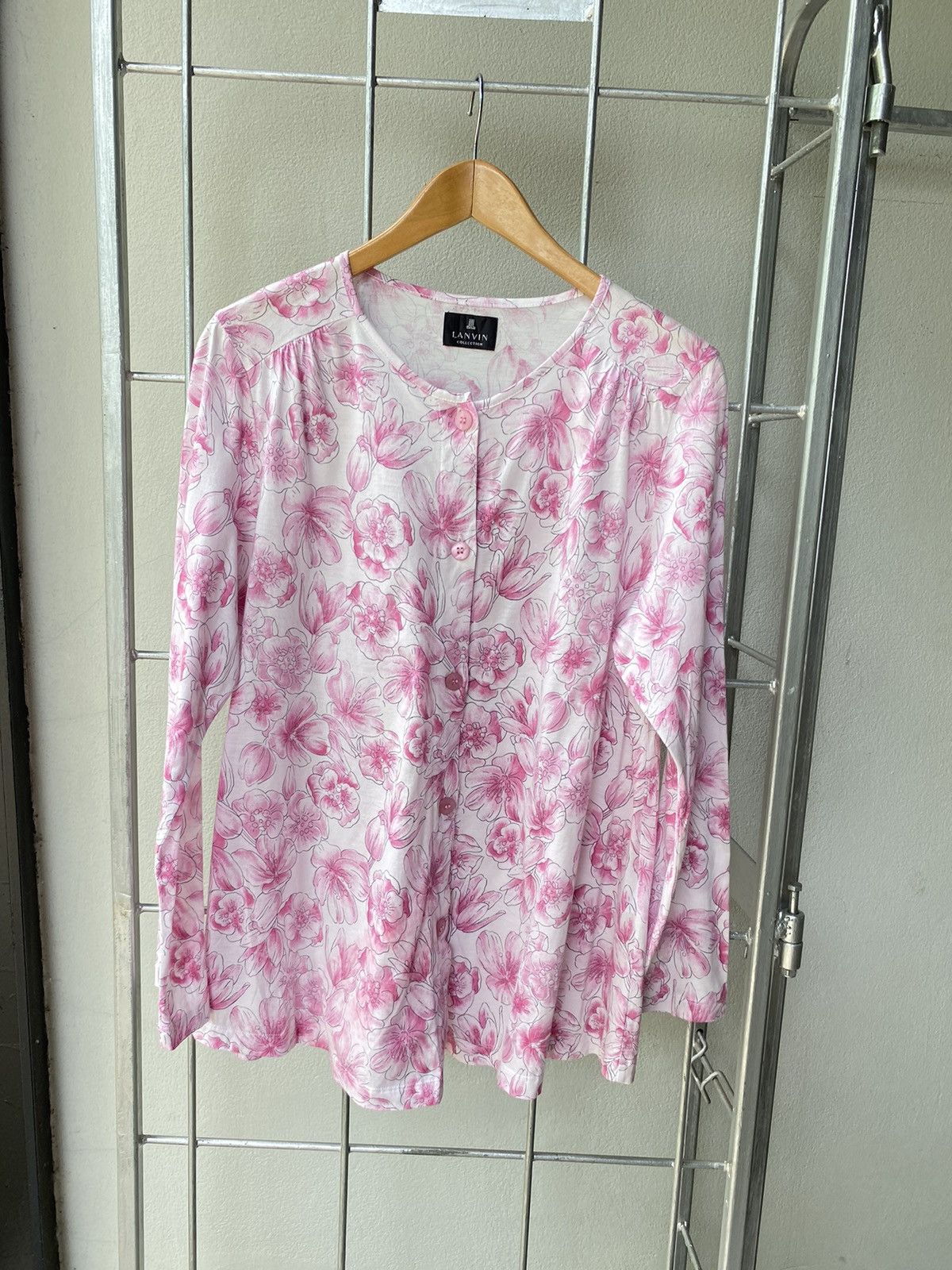 Lanvin Lanvin flowers print blouse Size M / US 6-8 / IT 42-44 - 2 Thumbnail