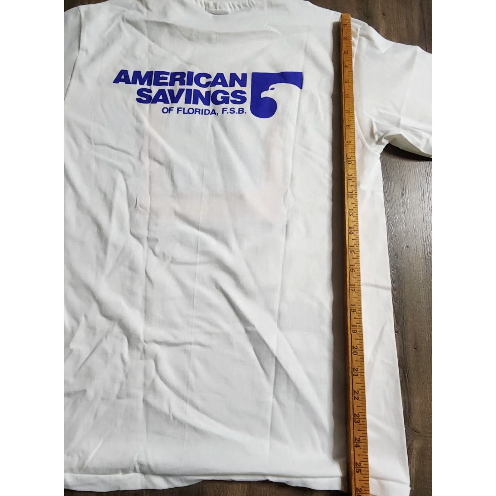 Hanes Vintage Hanes T-Shirt Men's M White 1990s Picnic USA 90s Graphic Print Short Sleeve Crew Neck Adult Medium Size US M / EU 48-50 / 2 - 3 Thumbnail