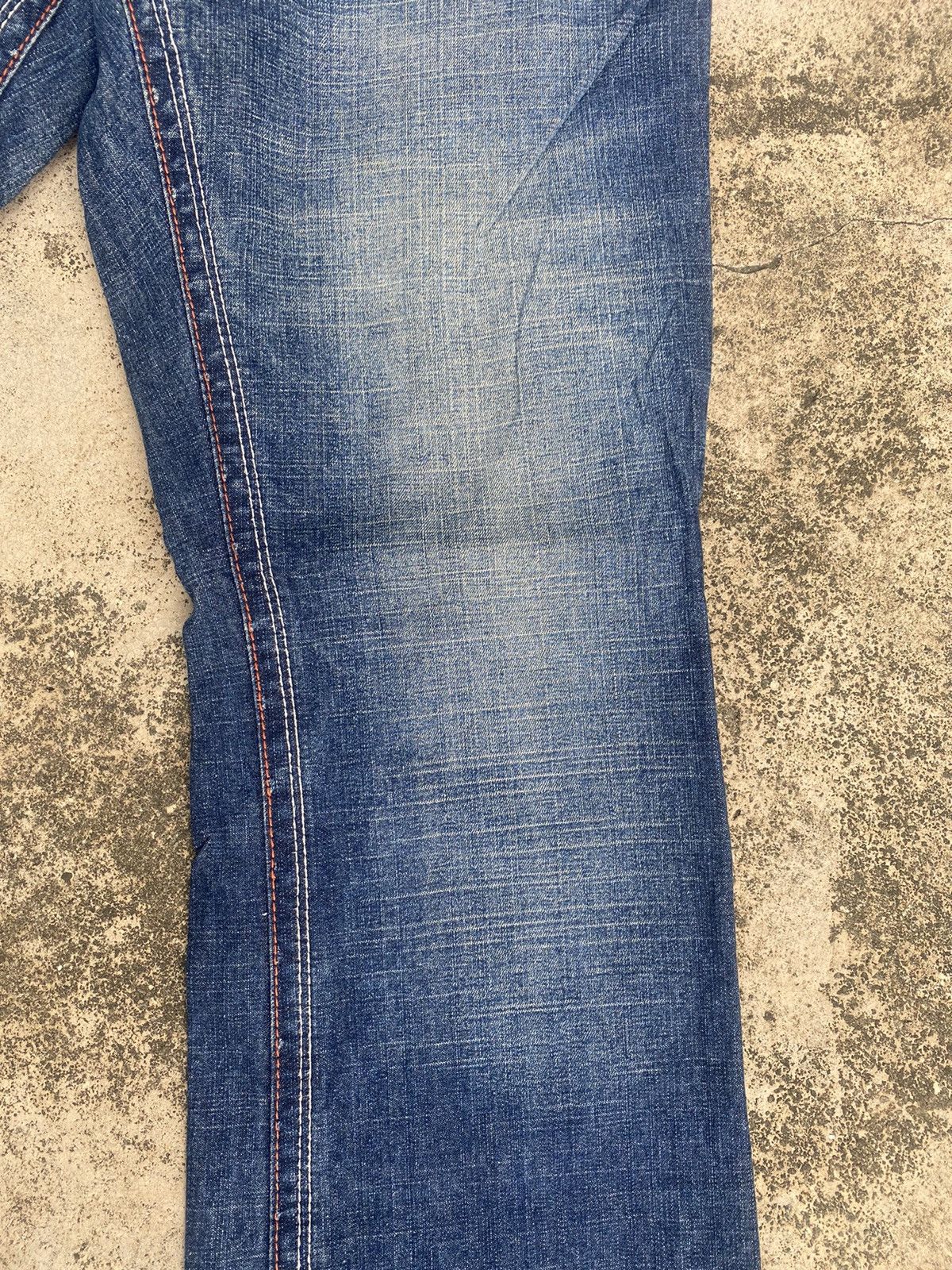 Japanese Brand Flare Jeans Raguna faded Bootcut Size US 32 / EU 48 - 6 Thumbnail
