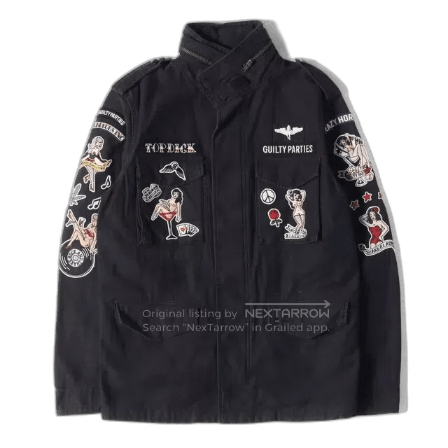 Vintage Wacko Mraia Embroidered M65 Jacket Size US L / EU 52-54 / 3 - 1 Thumbnail
