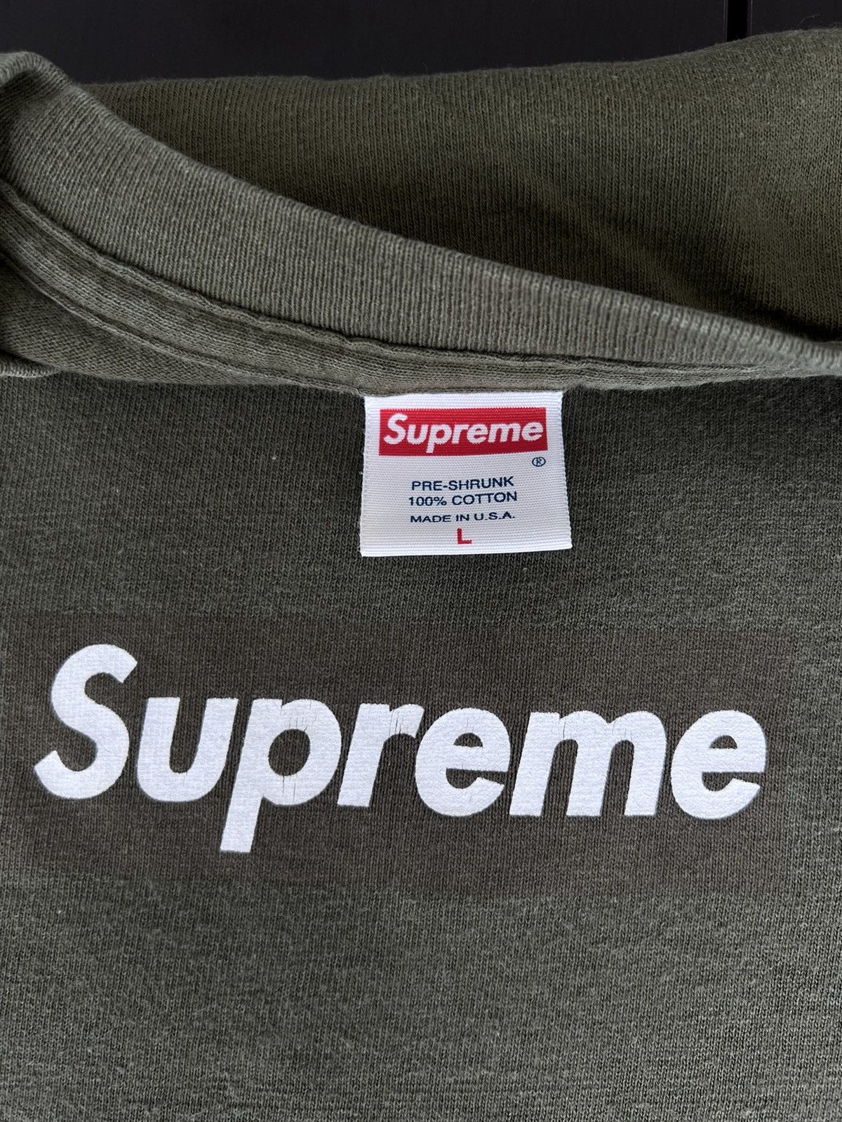 Supreme Supreme Olive Box logo 2000 Size US L / EU 52-54 / 3 - 2 Thumbnail