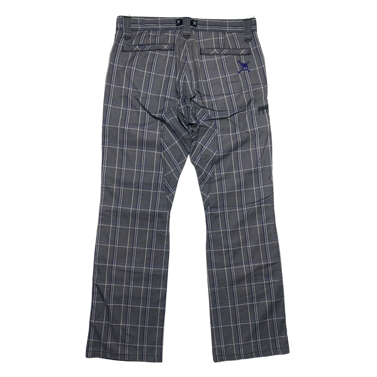 Oakley Oakley Plaid Pants Grey Blue Stretch Casual Pants Size 34 Size US 33 - 7 Thumbnail