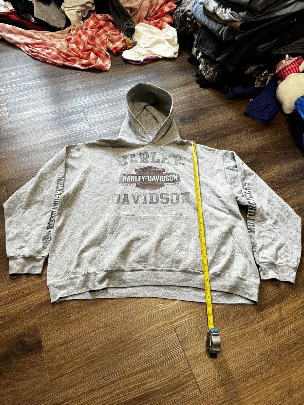Harley Davidson × Vintage Vintage Harley Davidson hoodie Size US XXL / EU 58 / 5 - 1 Thumbnail