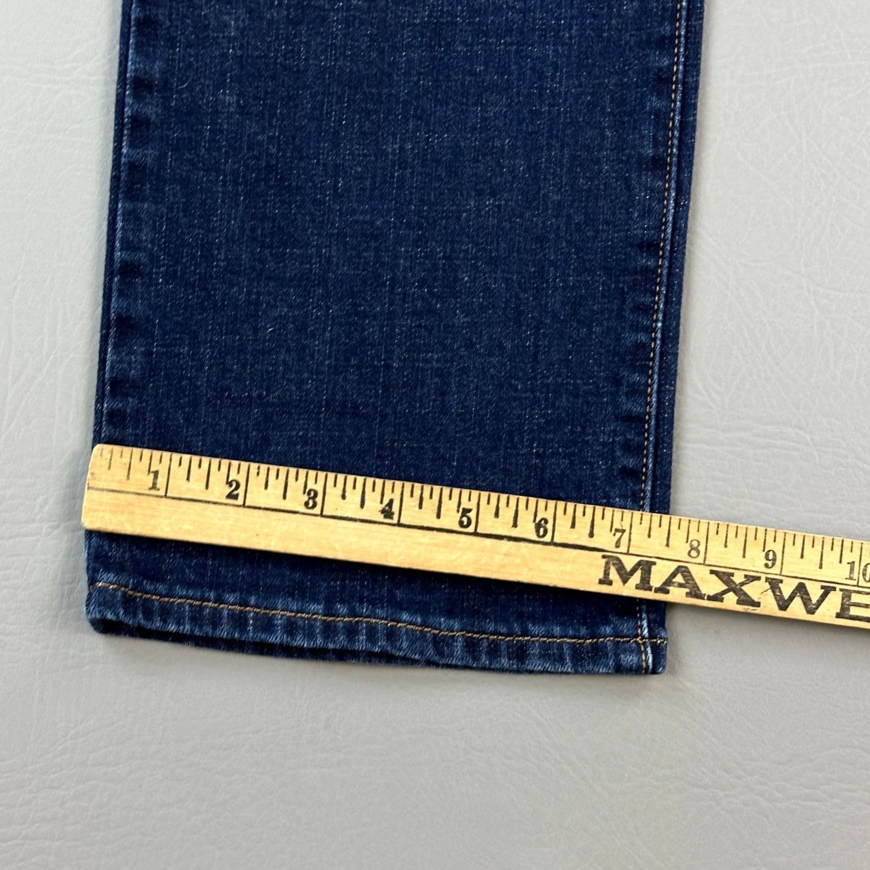 Levi's Levi's 414 Jeans Women’s 31 34x32 Dark Wash Denim Relaxed Straight Stretch Jeans Size 24" / US 00 / IT 34 - 3 Thumbnail