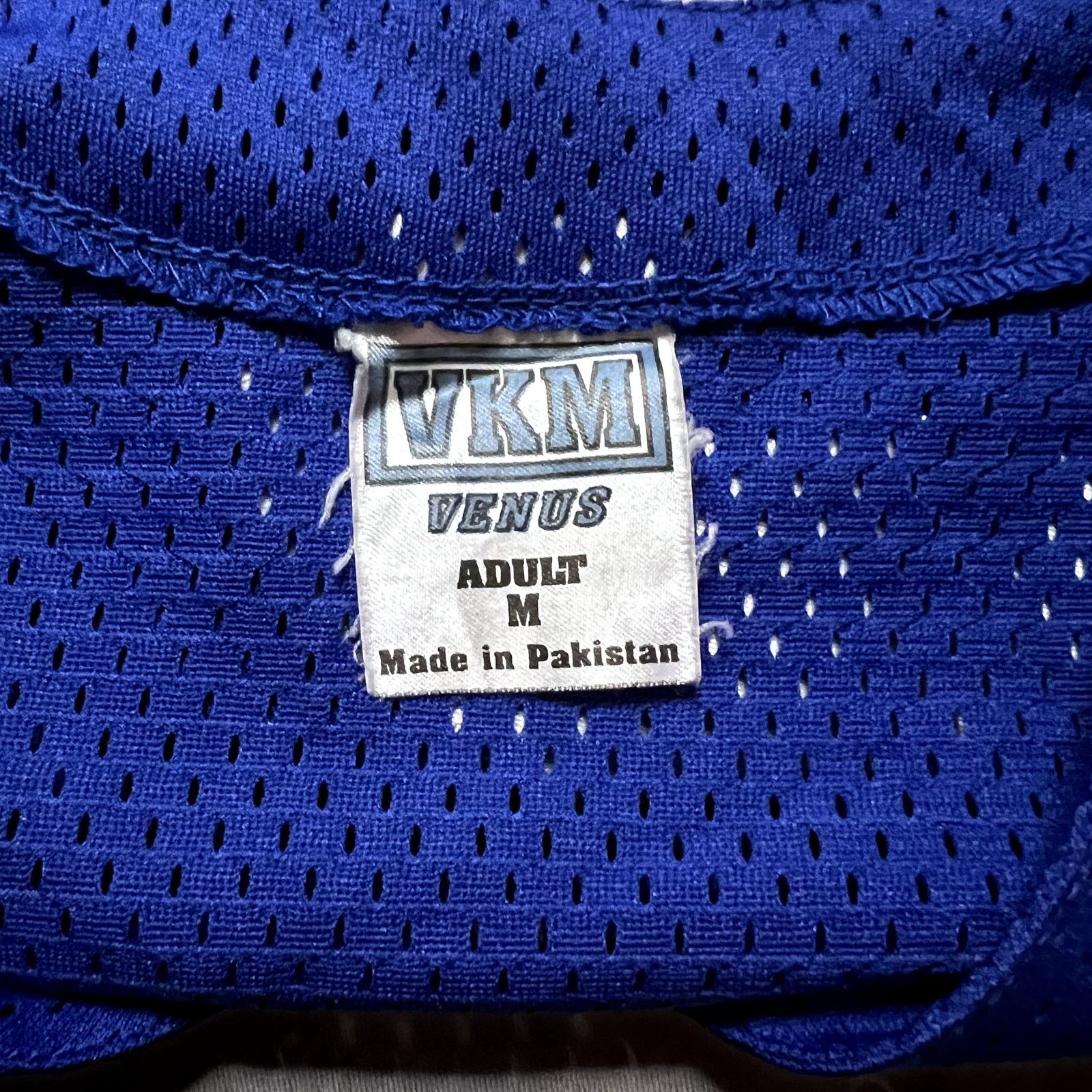 Other VKM Venus Knitting Mills Blue Mesh Jersey Adult M #21 Size US M / EU 48-50 / 2 - 7 Thumbnail