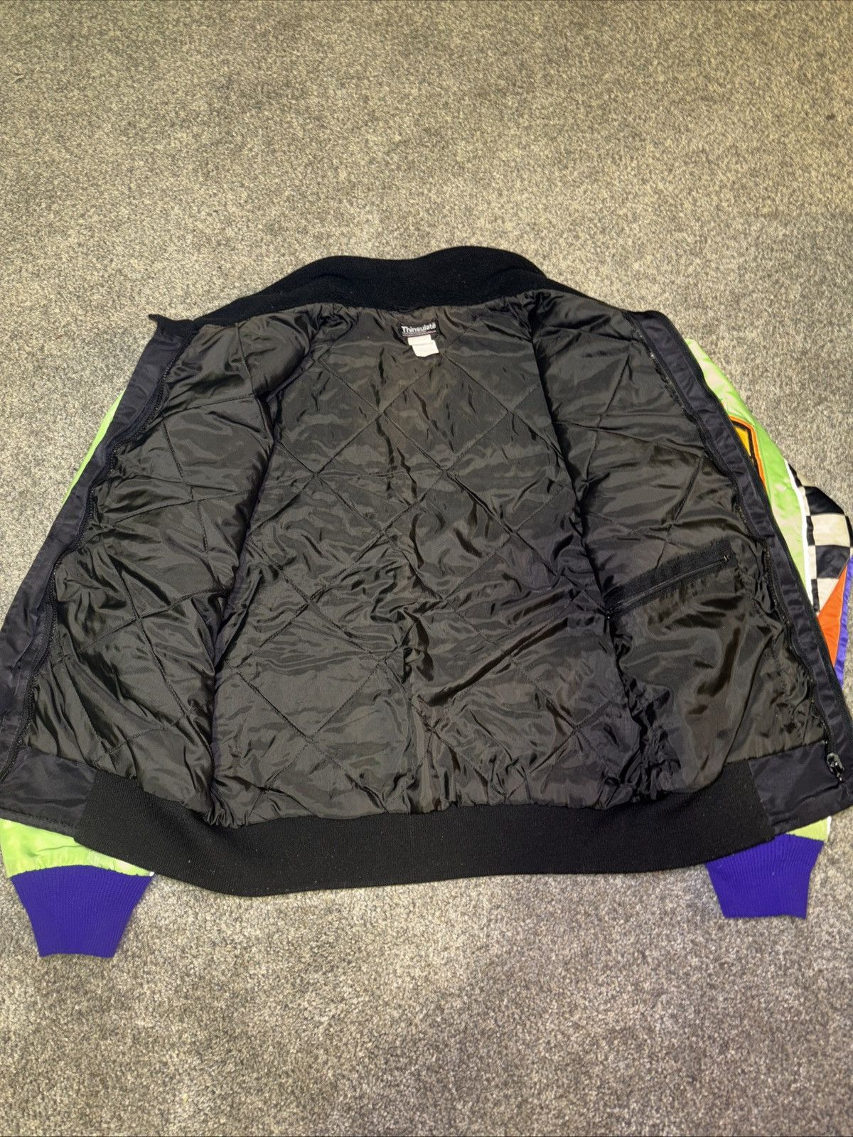 Vintage Arctic Cat 90s Mens Size S Team Arctic Racing Bomber Jacket Size US S / EU 44-46 / 1 - 6 Thumbnail