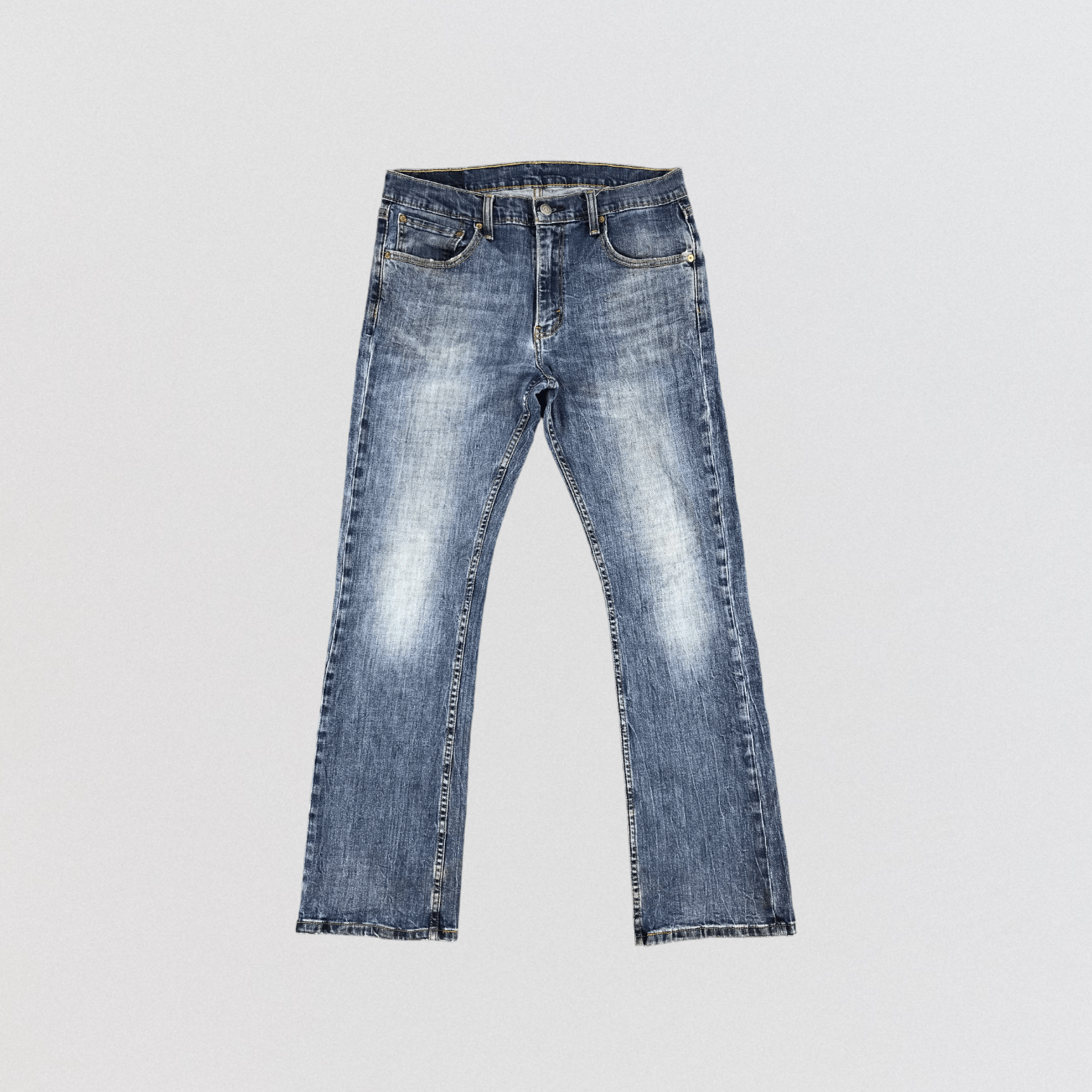 Levi's × Vintage Vintage Blue Wash Levis 527 Flare Jeans-JM1855 Size US 34 / EU 50 - 1 Thumbnail