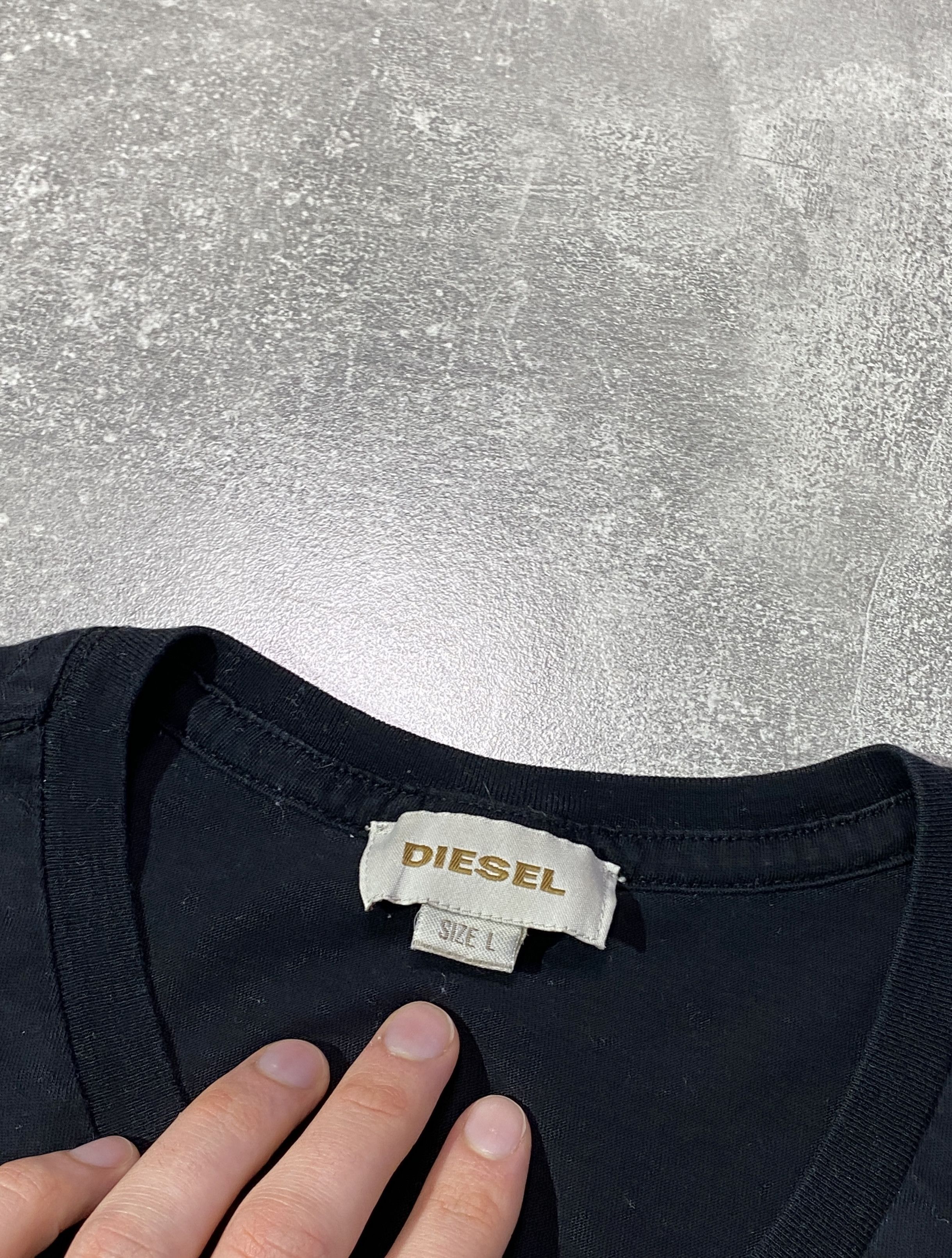 Diesel Vintage Y2K Diesel LOGO T-shirt Size US S / EU 44-46 / 1 - 3 Thumbnail