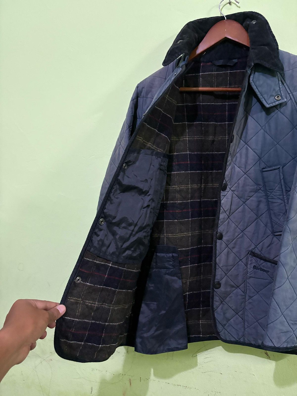 Barbour VTG Barbour Bedale Quilted Wax Jacket Four Pocket Design Size US S / EU 44-46 / 1 - 4 Thumbnail