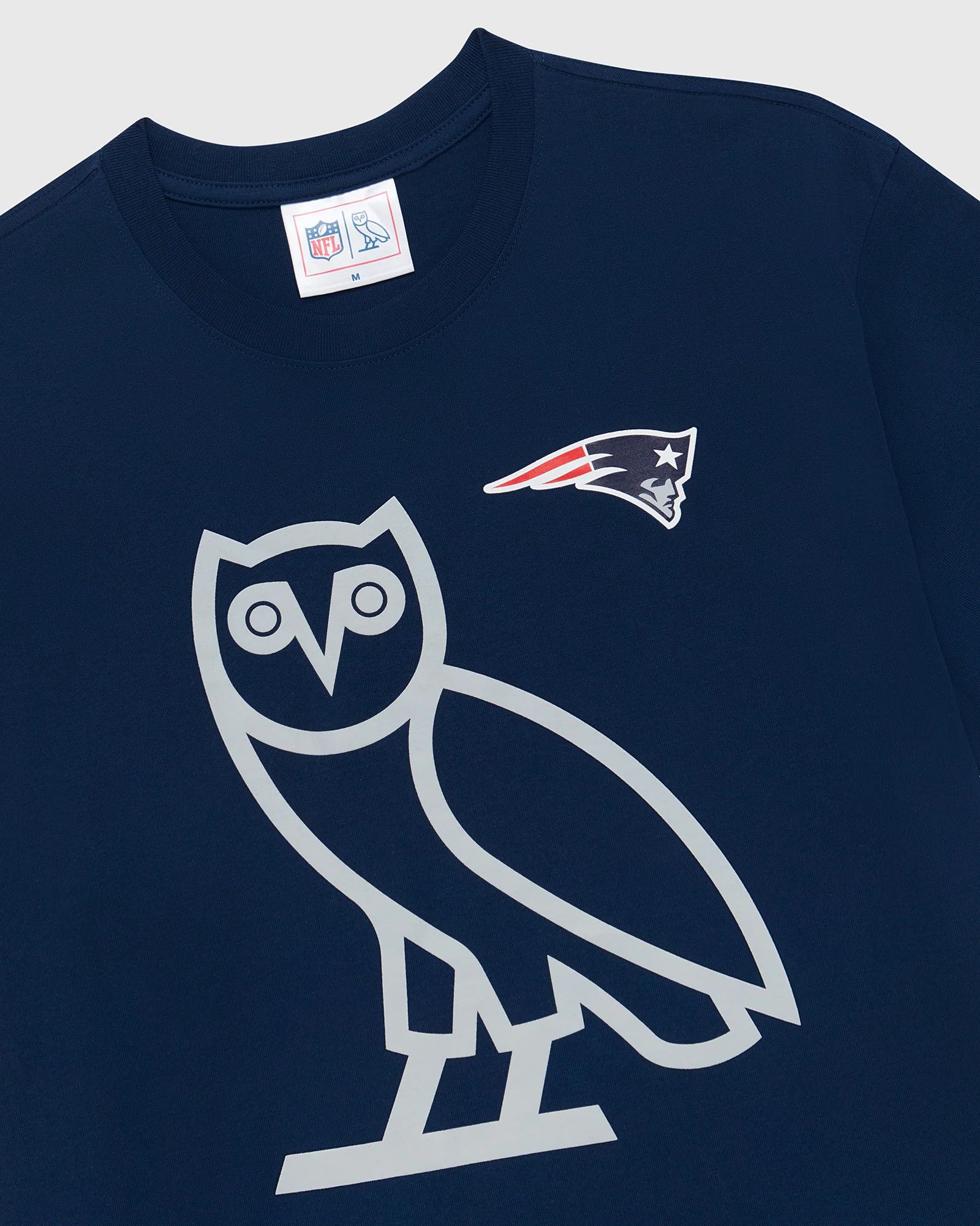 Drake OVO x NFL NEW ENGLAND PATRIOTS OG T-SHIRT Size US M / EU 48-50 / 2 - 6 Thumbnail