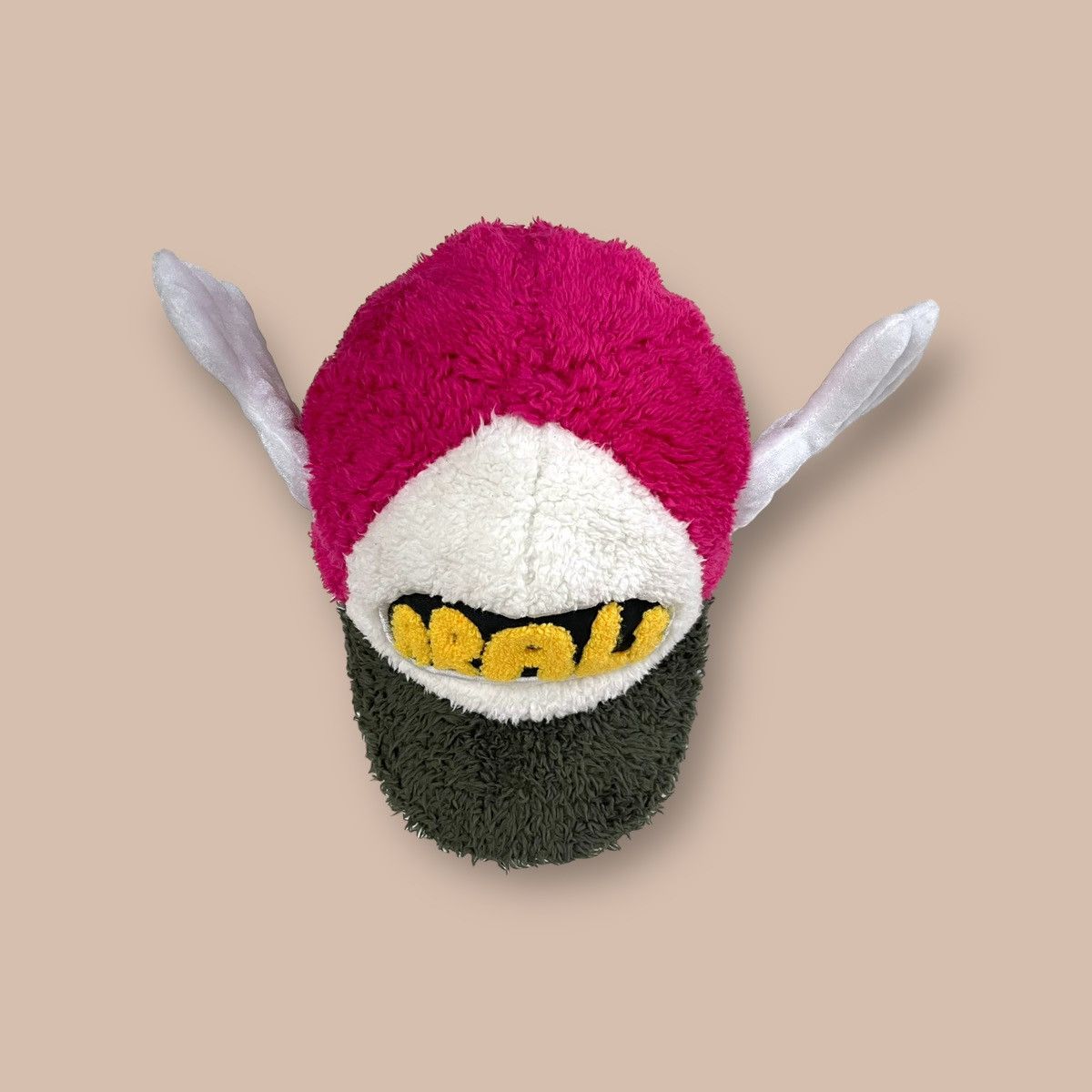 Anime Vintage 2008 Dr.Slumps "ARALE" Wings Fur Hat Size ONE SIZE - 10 Thumbnail