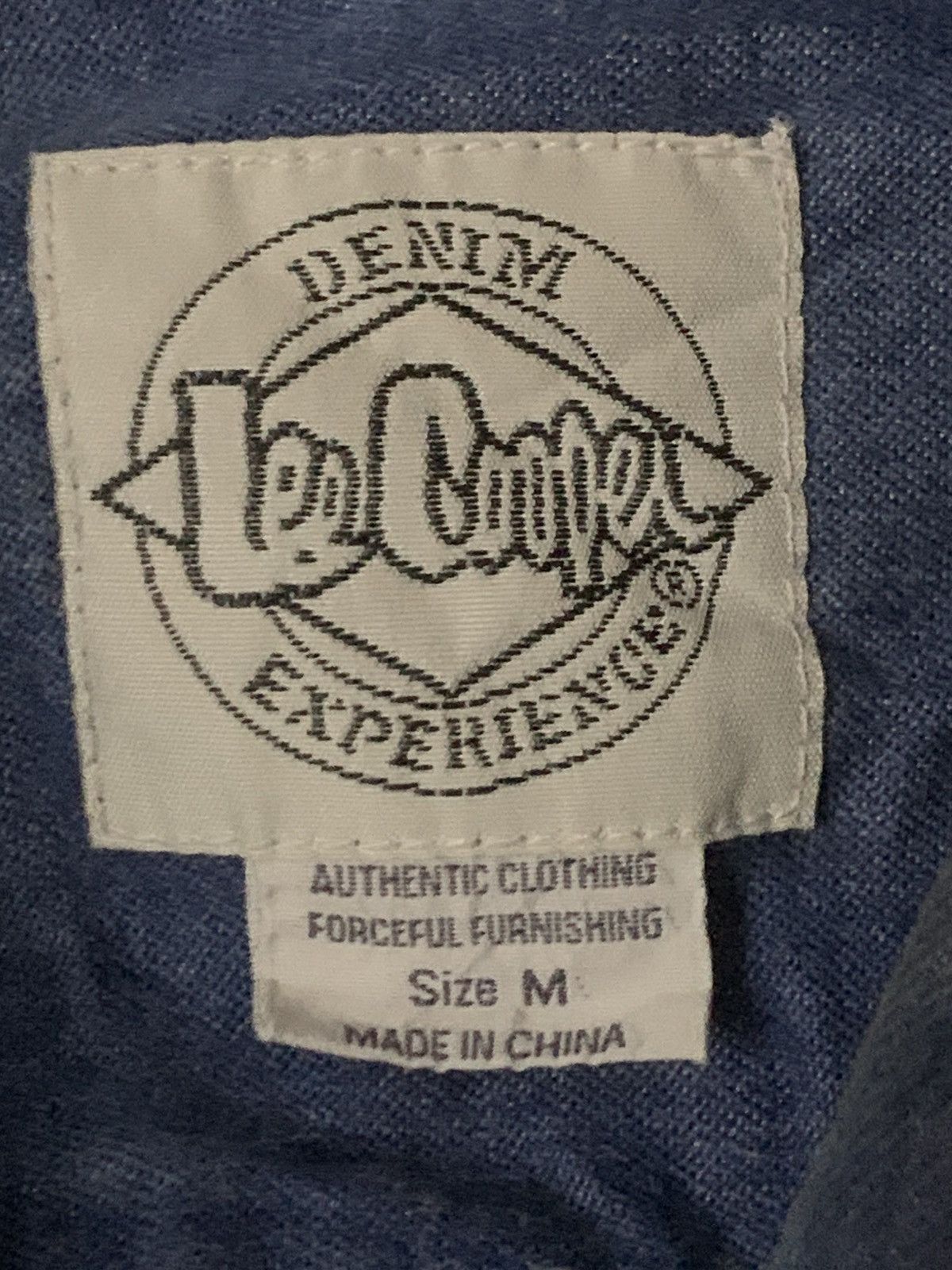 Lee Lee Cooper Distressed Denim Shirt Size US M / EU 48-50 / 2 - 4 Thumbnail