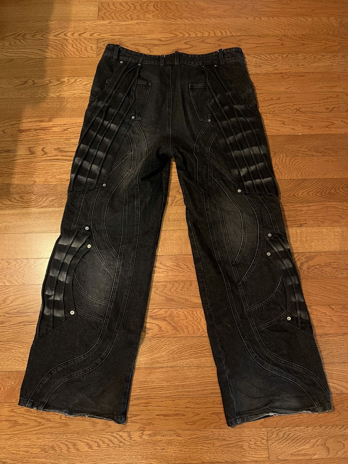 Bad Son Bad son circuit layered denim Size US 36 / EU 52 - 2 Thumbnail