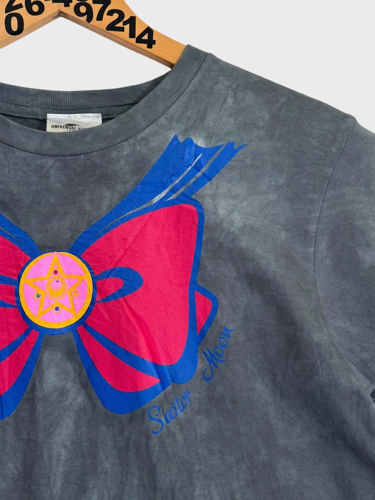 Anime × Vintage STEAL! Tye Dye Sailor Moon Butterfly Pretty Guardian Tee Size US XS / EU 42 / 0 - 5 Thumbnail