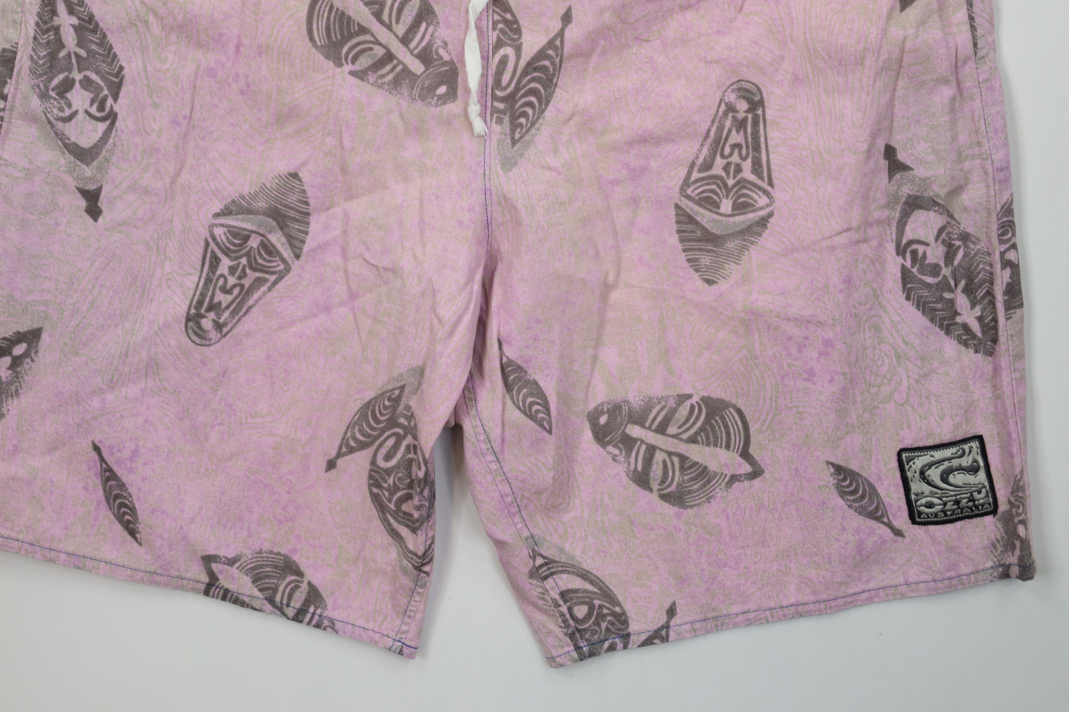 Vintage Vintage 90s Streetwear Mask Lined Surfing Shorts Trunks Size US 36 / EU 52 - 4 Thumbnail